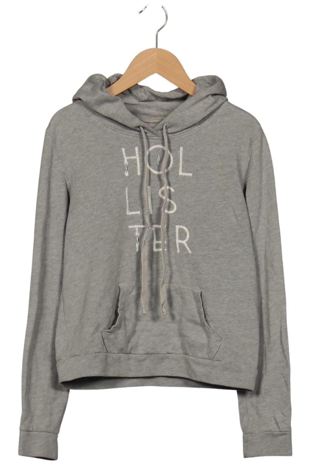 

Hollister Damen Kapuzenpullover, grau, Gr. 34