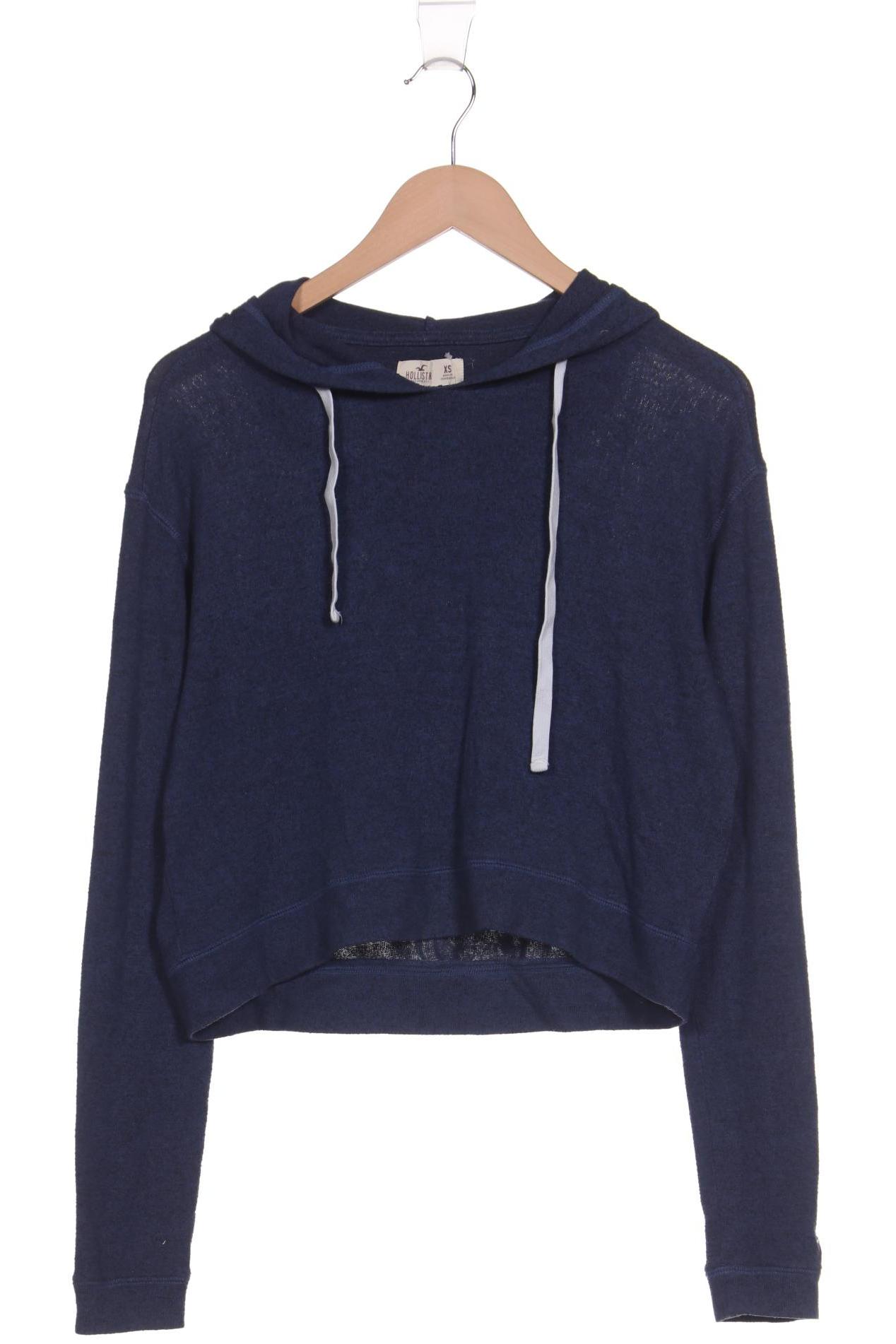 

Hollister Damen Kapuzenpullover, marineblau, Gr. 34