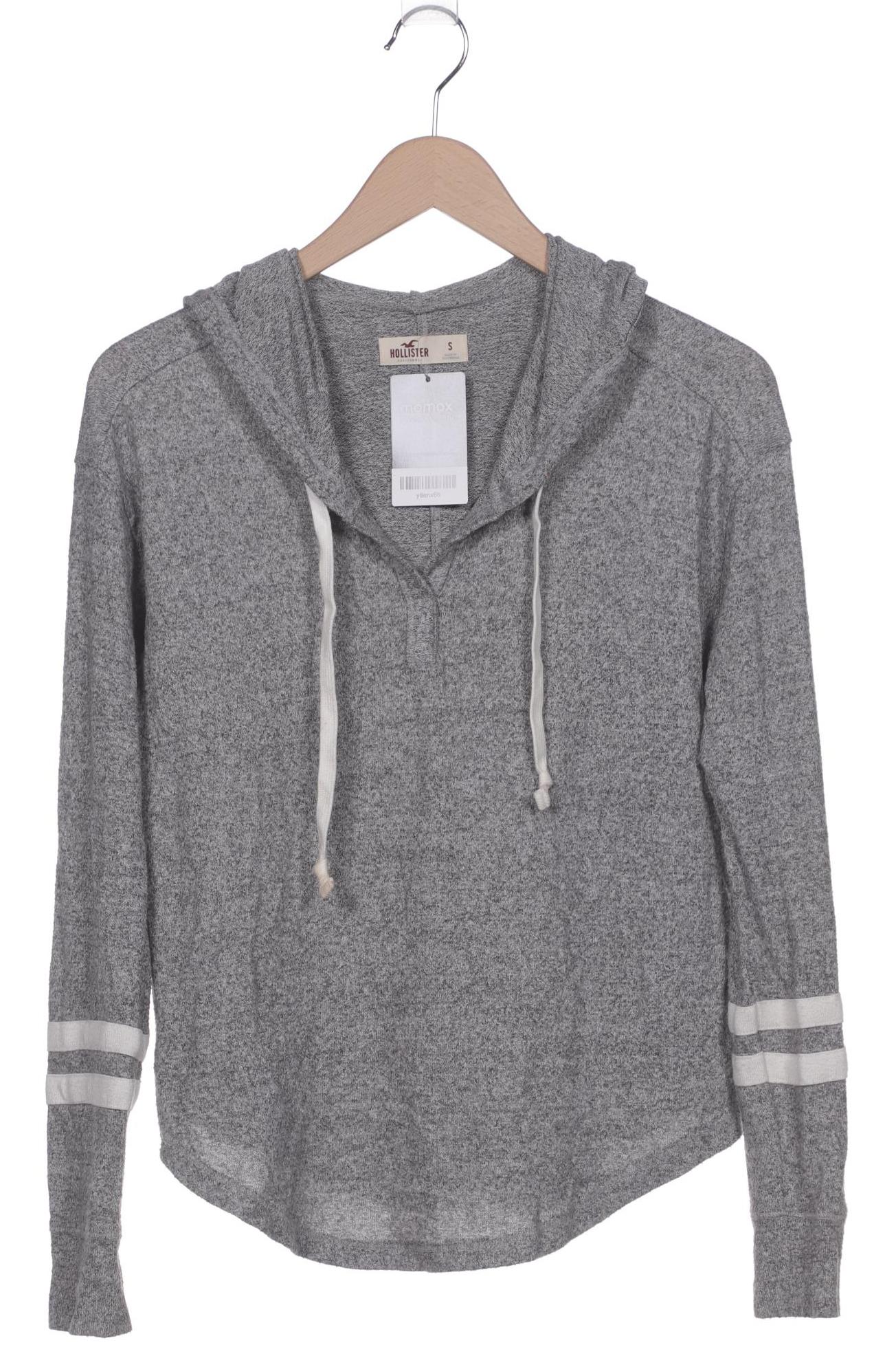 

Hollister Damen Kapuzenpullover, grau, Gr. 36