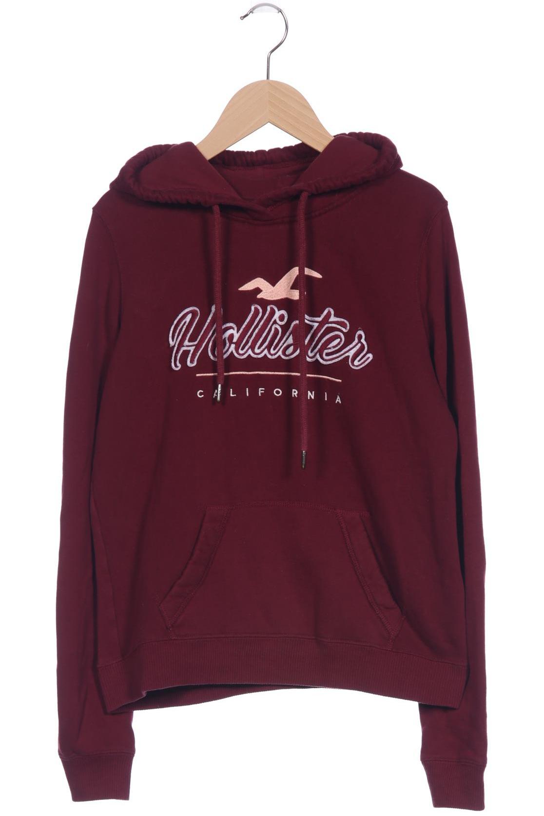 

Hollister Damen Kapuzenpullover, bordeaux, Gr. 36