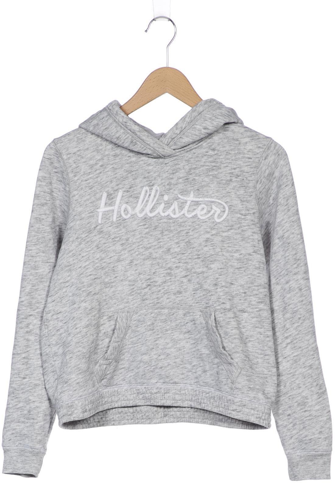 

Hollister Damen Kapuzenpullover, grau, Gr. 36