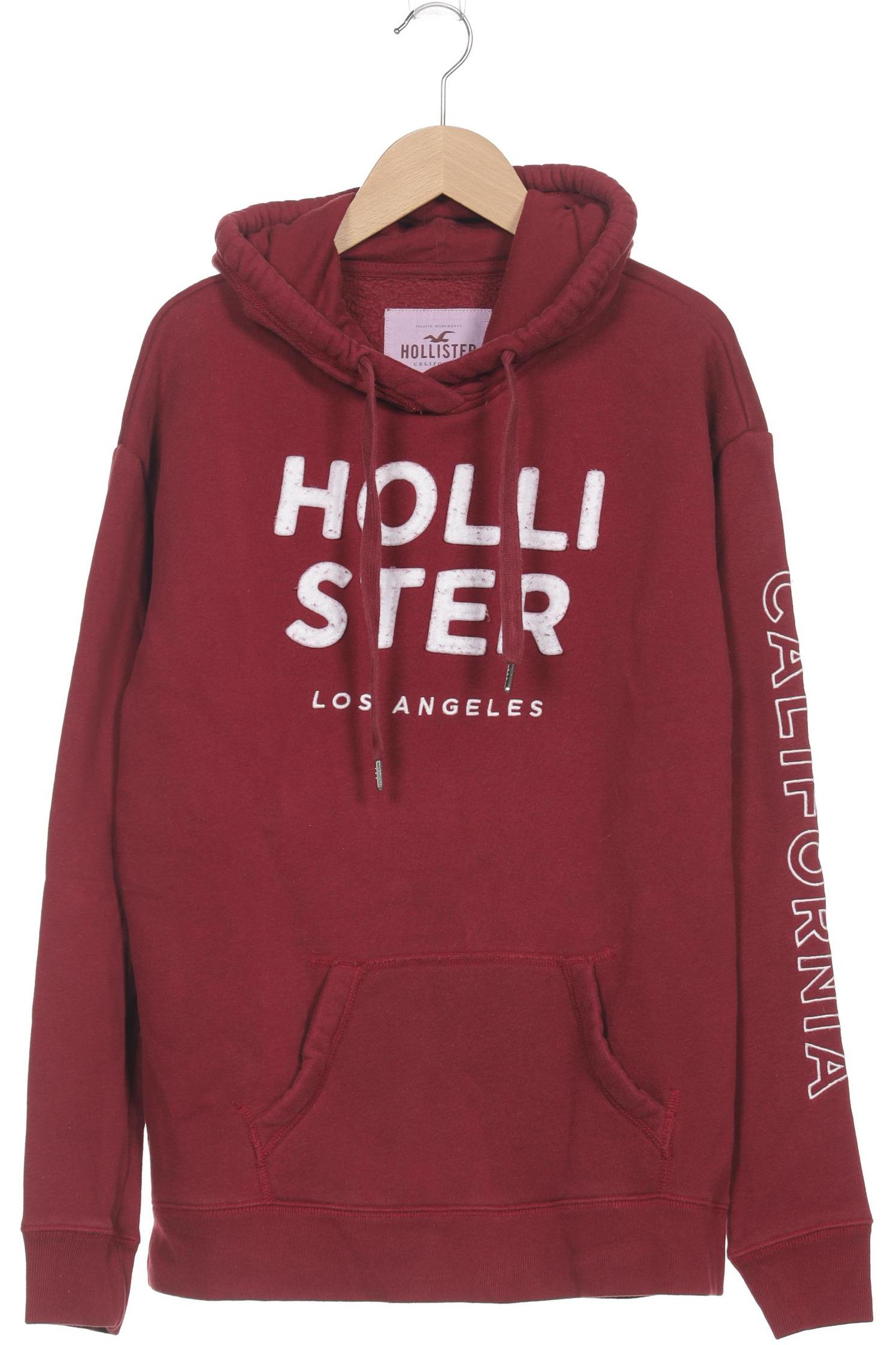

Hollister Damen Kapuzenpullover, bordeaux, Gr. 38