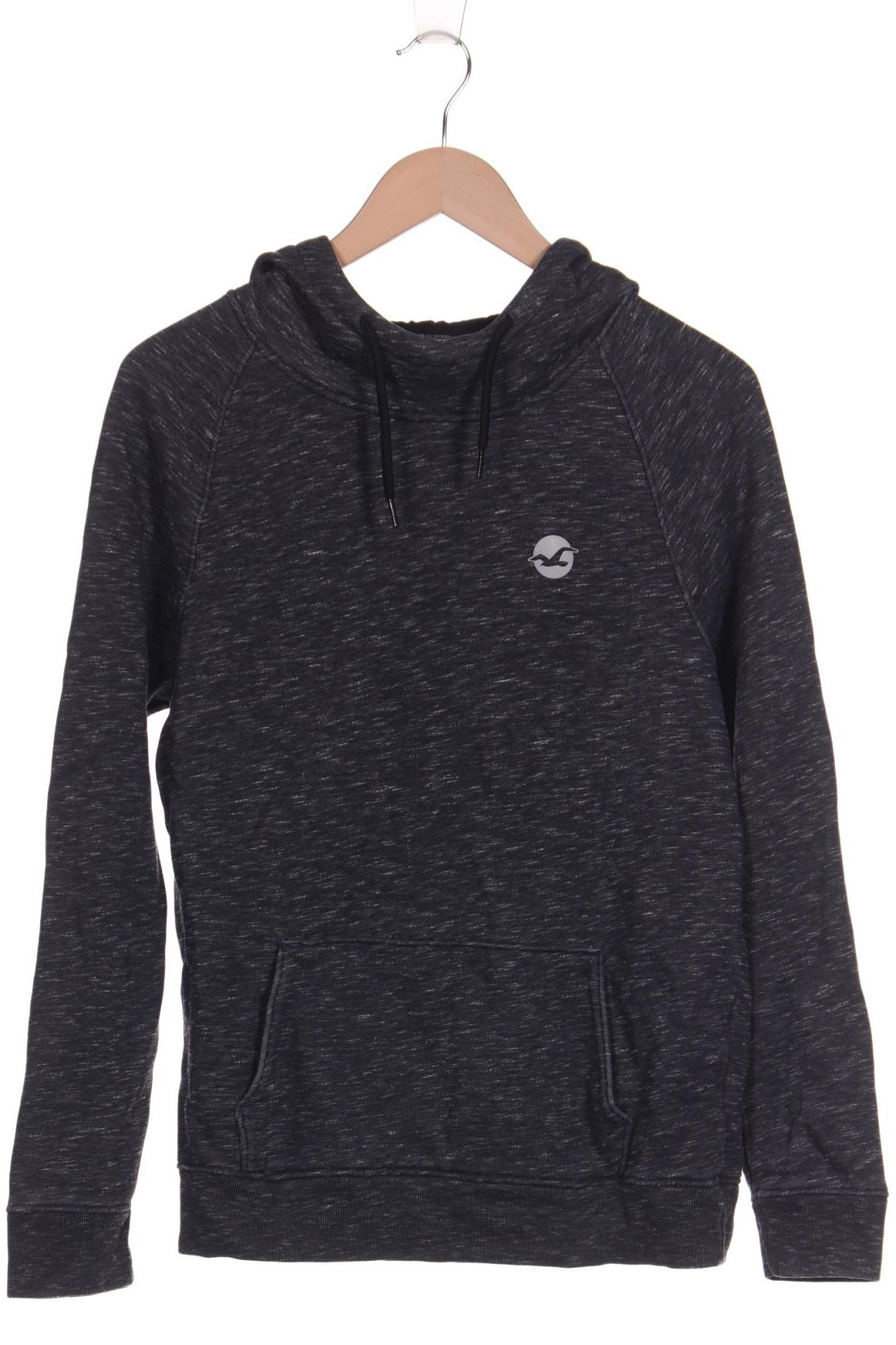 

Hollister Damen Kapuzenpullover, grau, Gr. 36