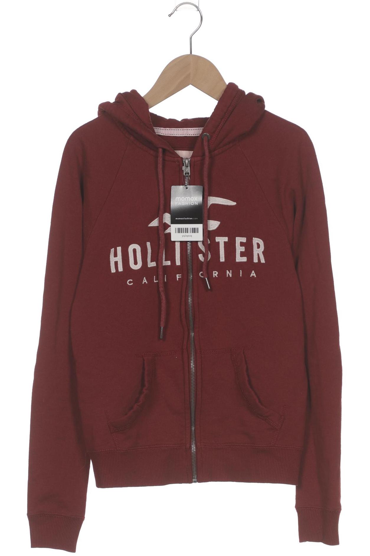 

Hollister Damen Kapuzenpullover, bordeaux, Gr. 34