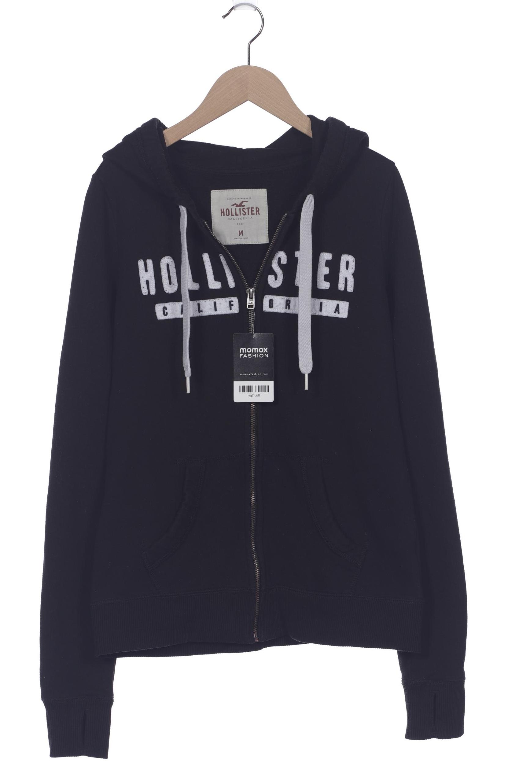 

Hollister Damen Kapuzenpullover, schwarz