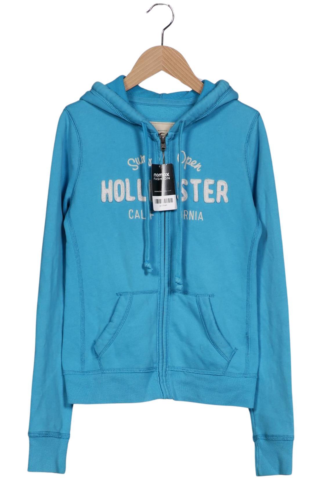 

Hollister Damen Kapuzenpullover, hellblau, Gr. 36