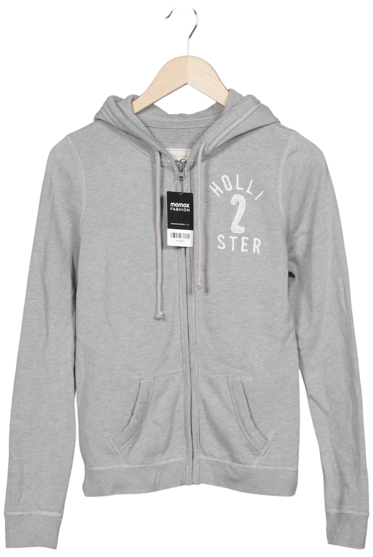 

Hollister Damen Kapuzenpullover, grau, Gr. 38