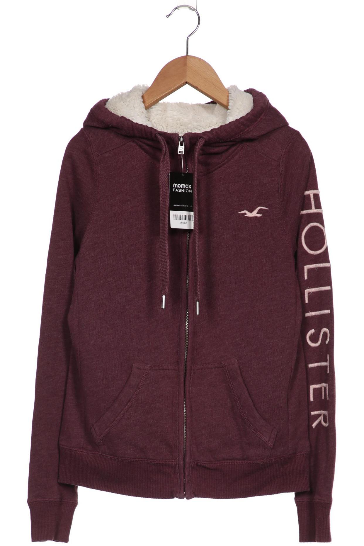

Hollister Damen Kapuzenpullover, bordeaux, Gr. 34