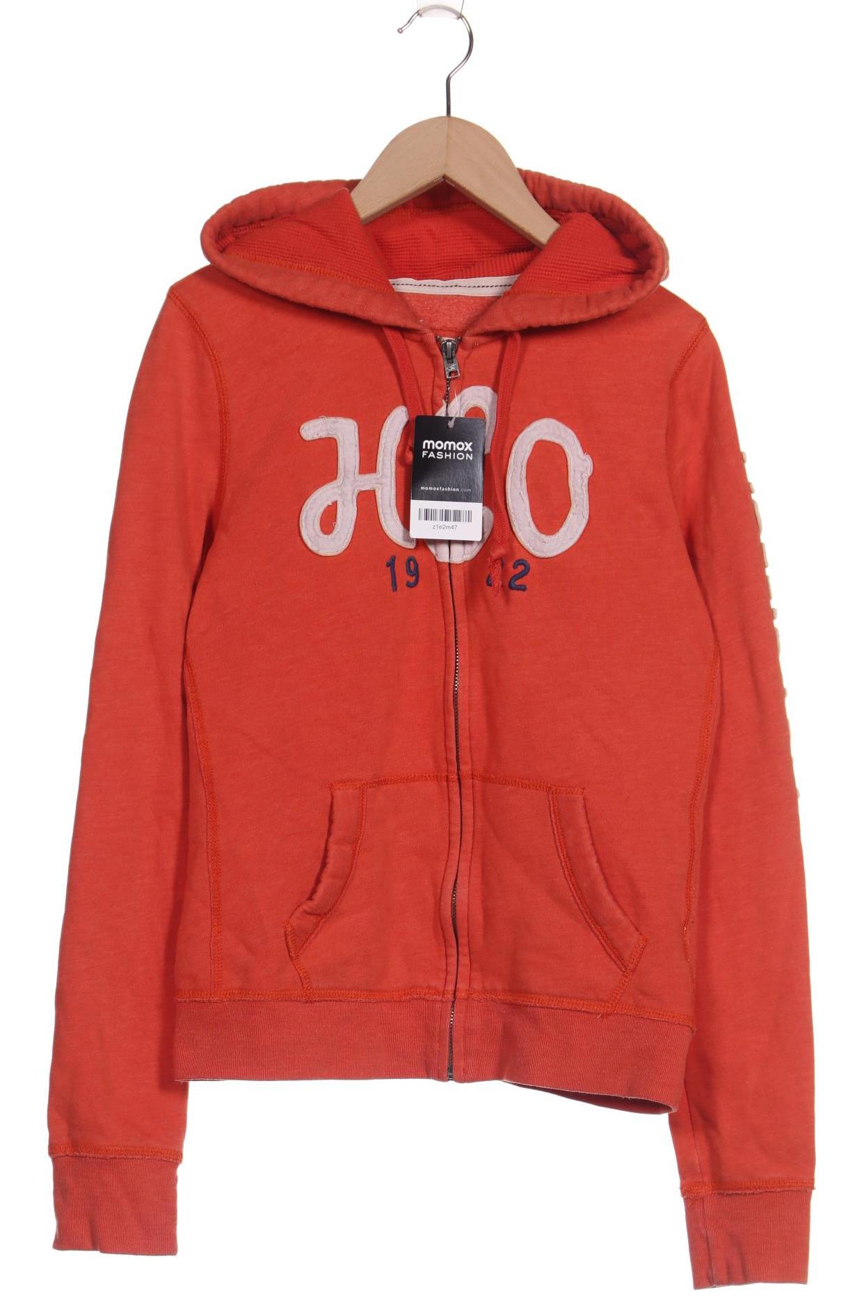 

Hollister Damen Kapuzenpullover, orange, Gr. 42