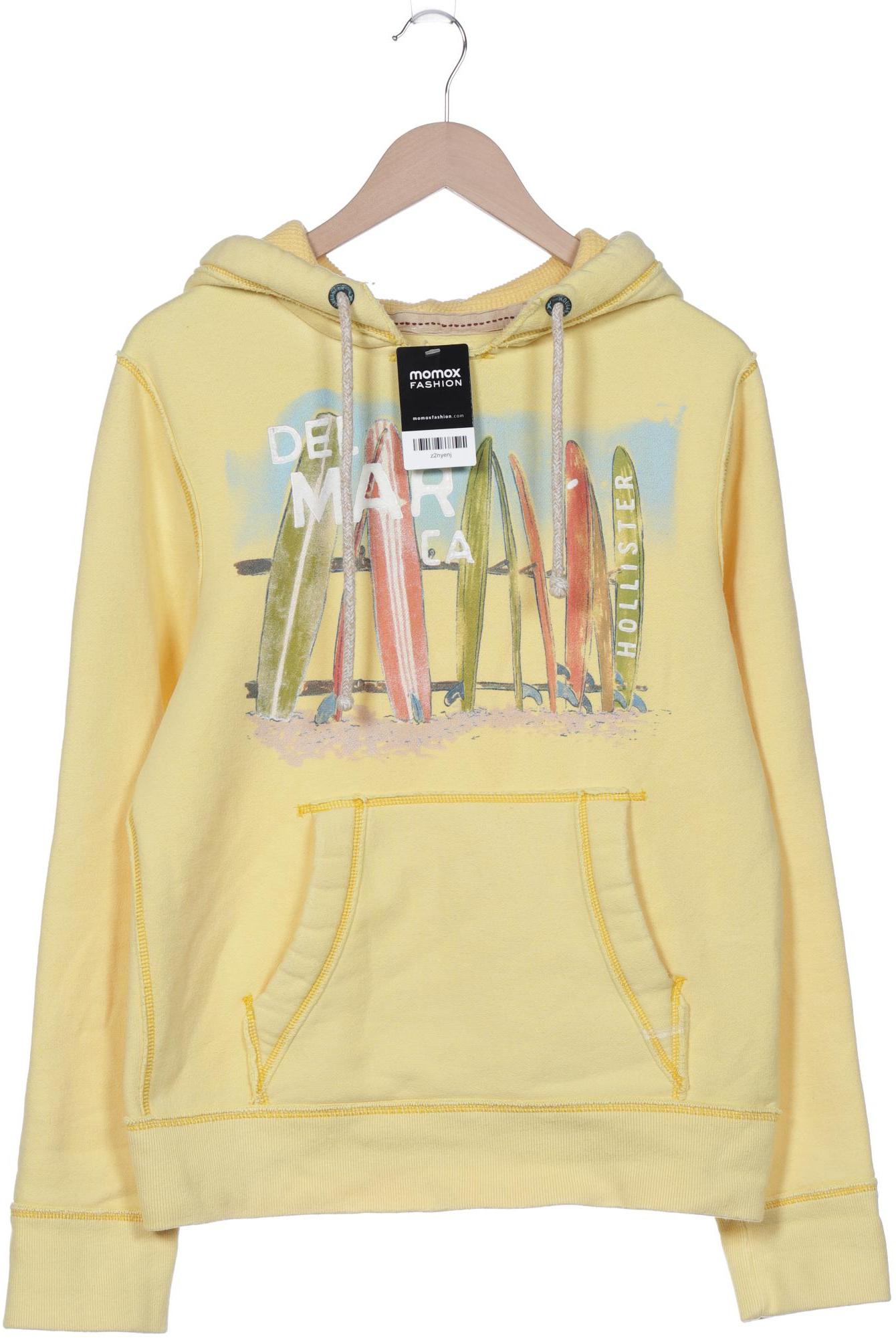

Hollister Damen Kapuzenpullover, gelb, Gr. 36