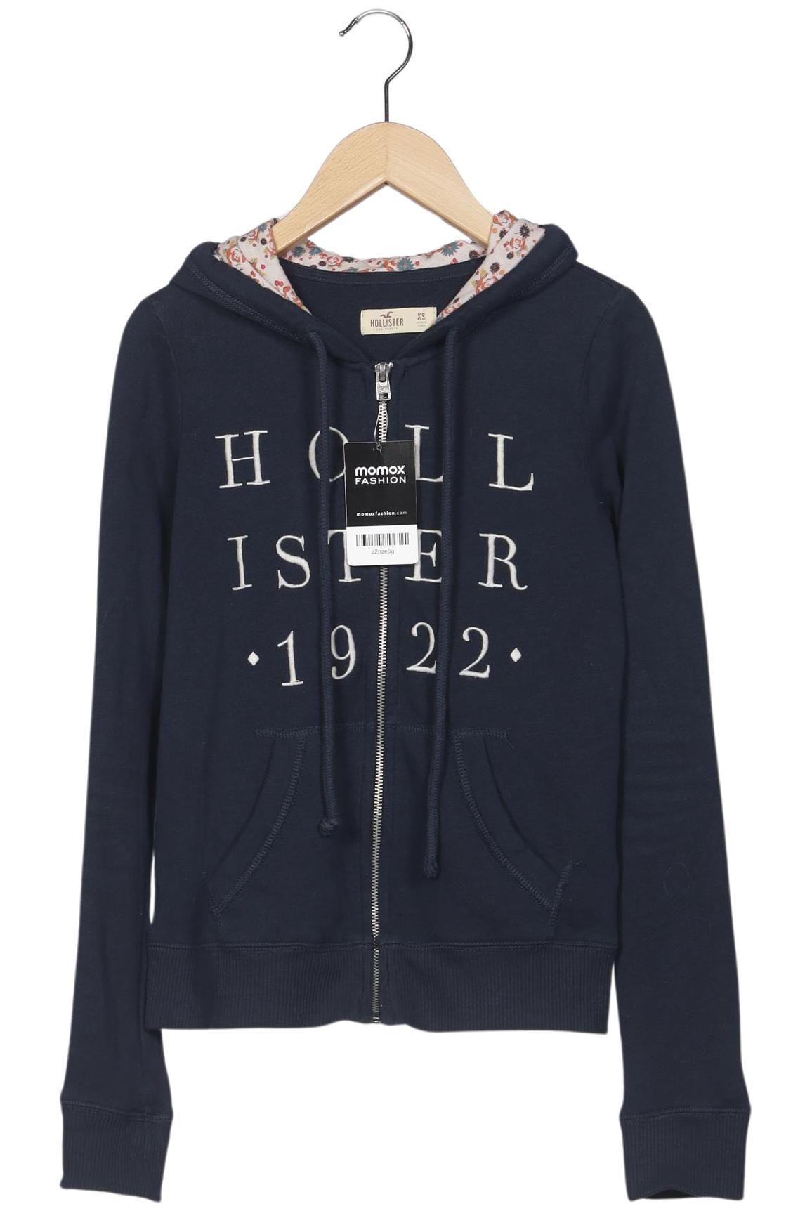 

Hollister Damen Kapuzenpullover, marineblau, Gr. 34