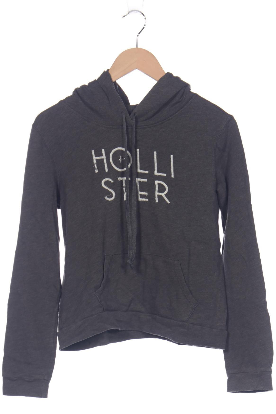 

Hollister Damen Kapuzenpullover, grau, Gr. 36