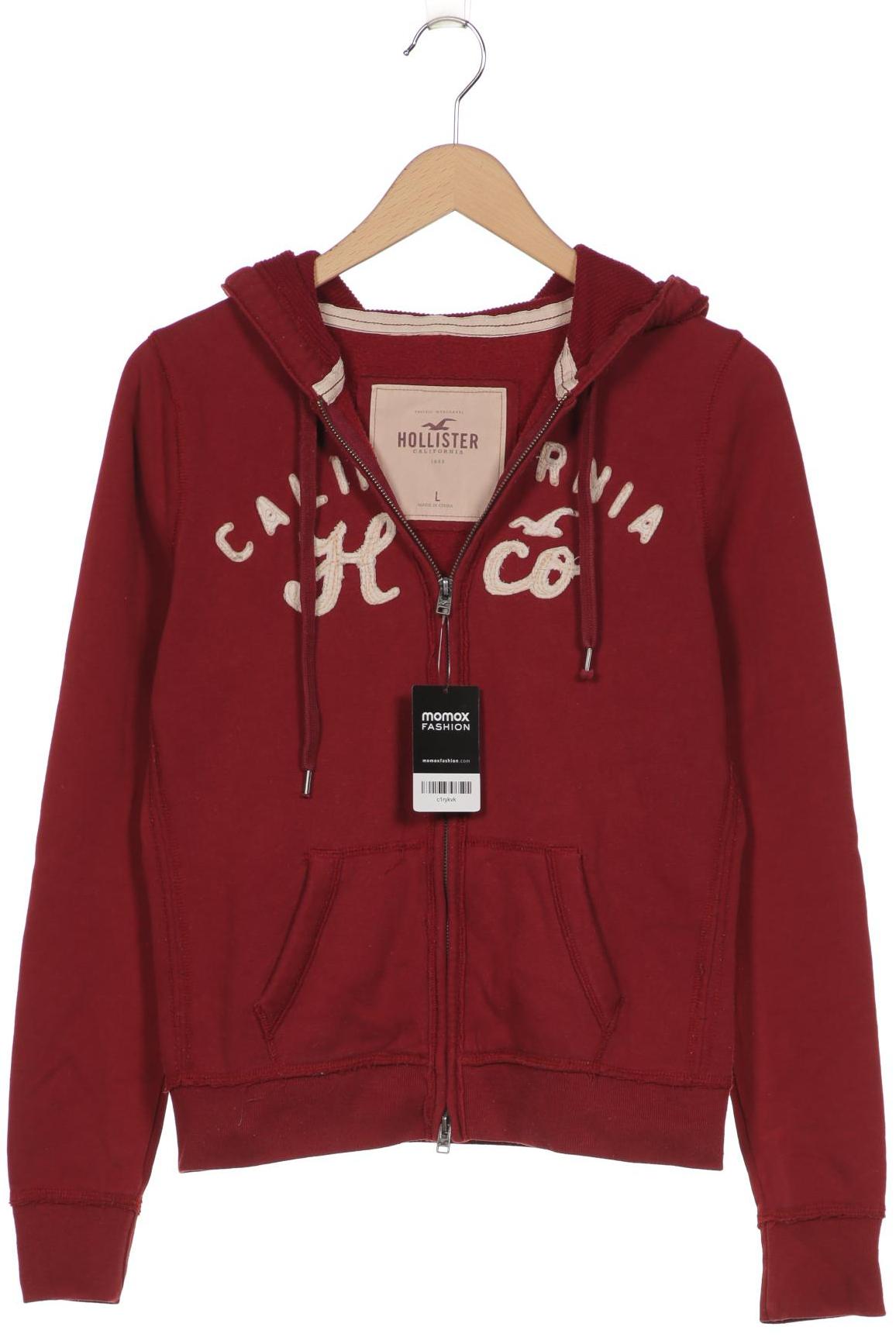 

Hollister Damen Kapuzenpullover, bordeaux, Gr. 42