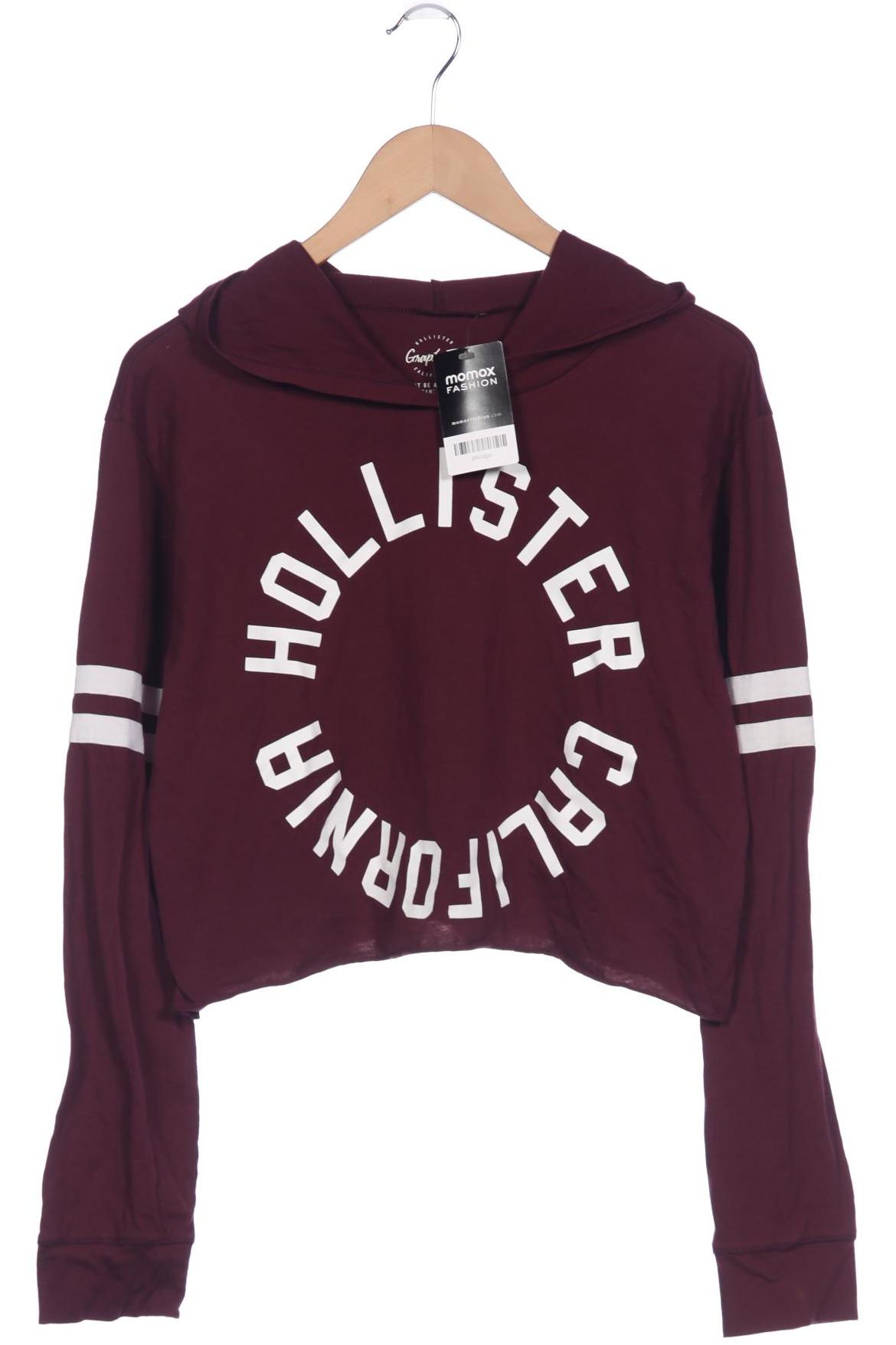 

Hollister Damen Kapuzenpullover, bordeaux, Gr. 38