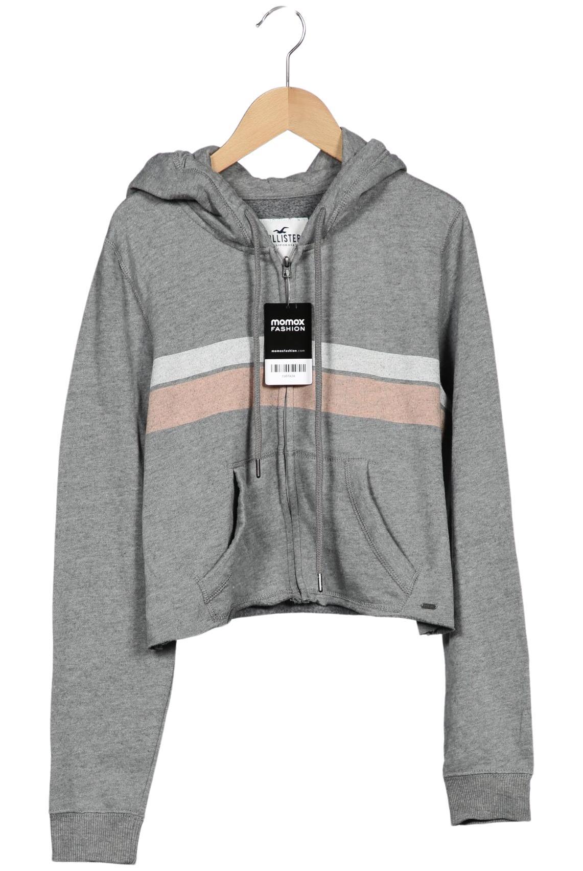 

Hollister Damen Kapuzenpullover, grau, Gr. 38
