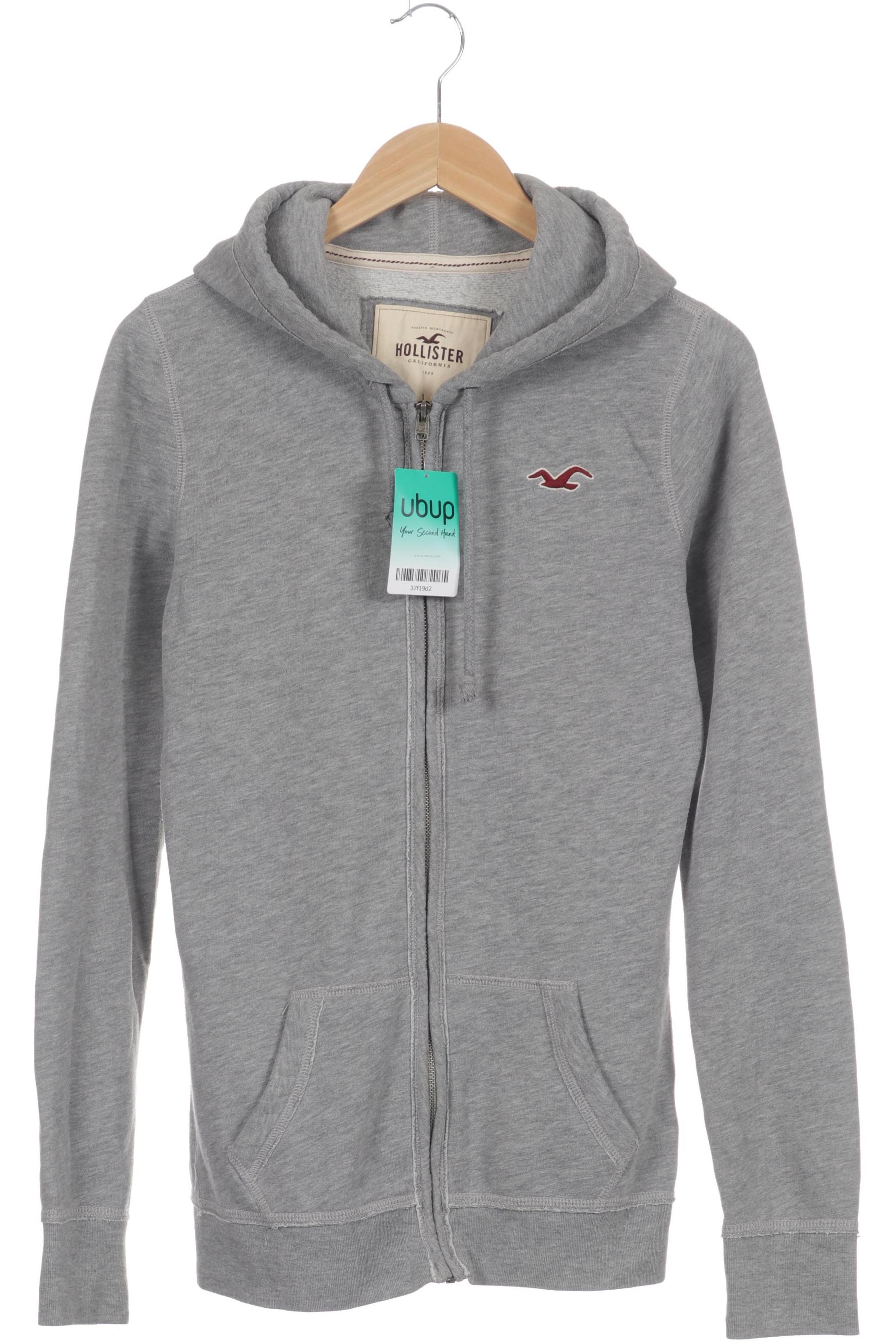 

Hollister Damen Kapuzenpullover, grau, Gr. 42