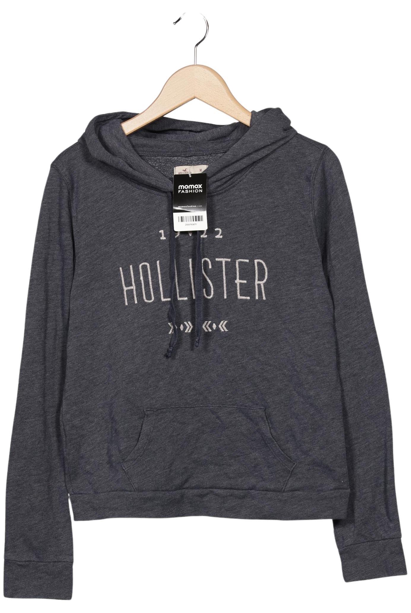 

Hollister Damen Kapuzenpullover, grau, Gr. 38