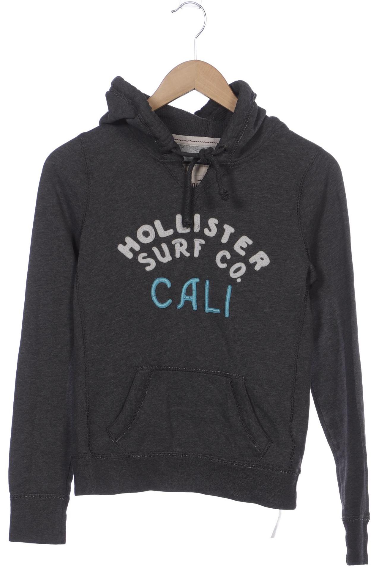 

Hollister Damen Kapuzenpullover, grau, Gr. 38