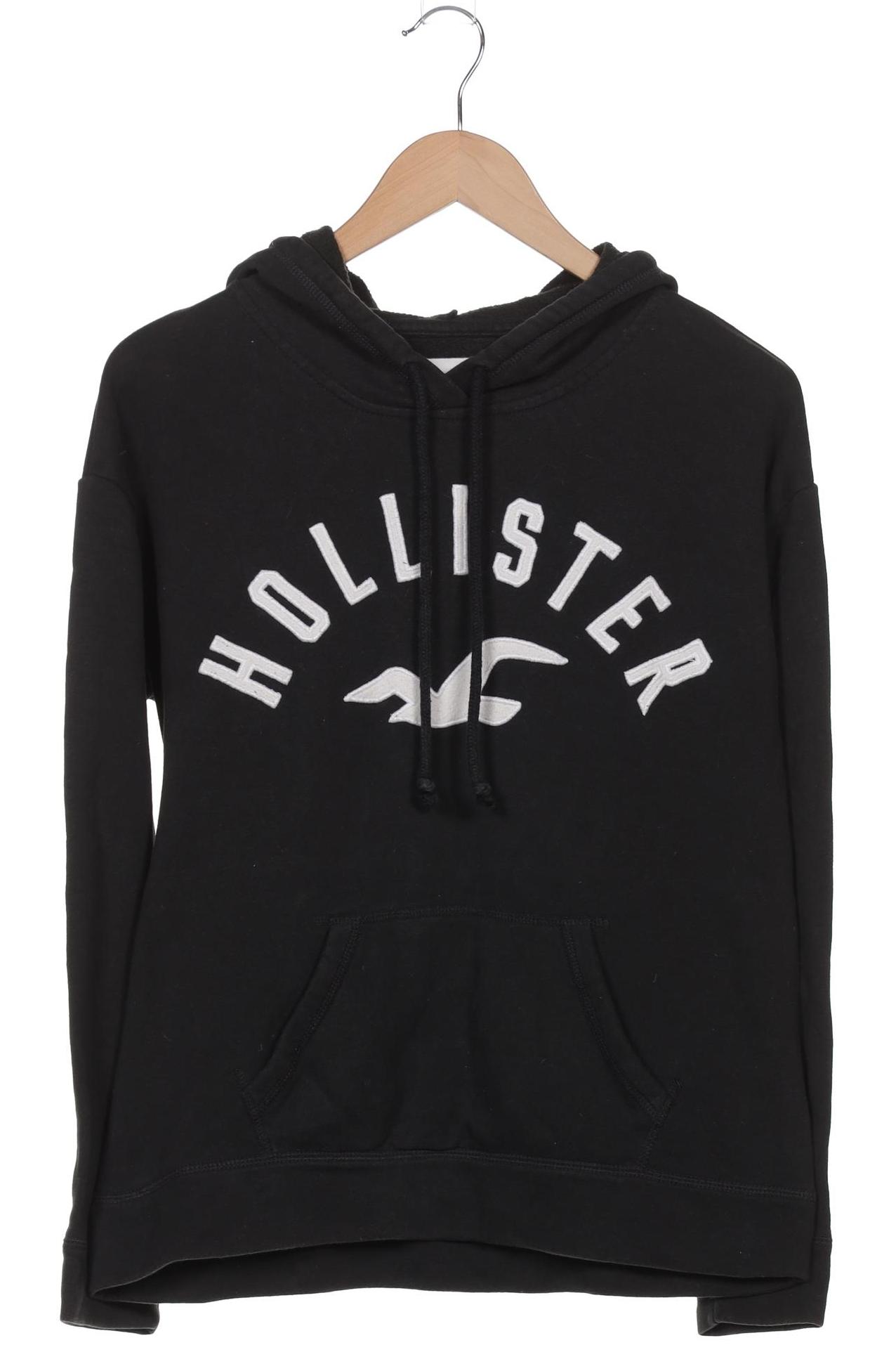 

Hollister Damen Kapuzenpullover, schwarz, Gr. 38