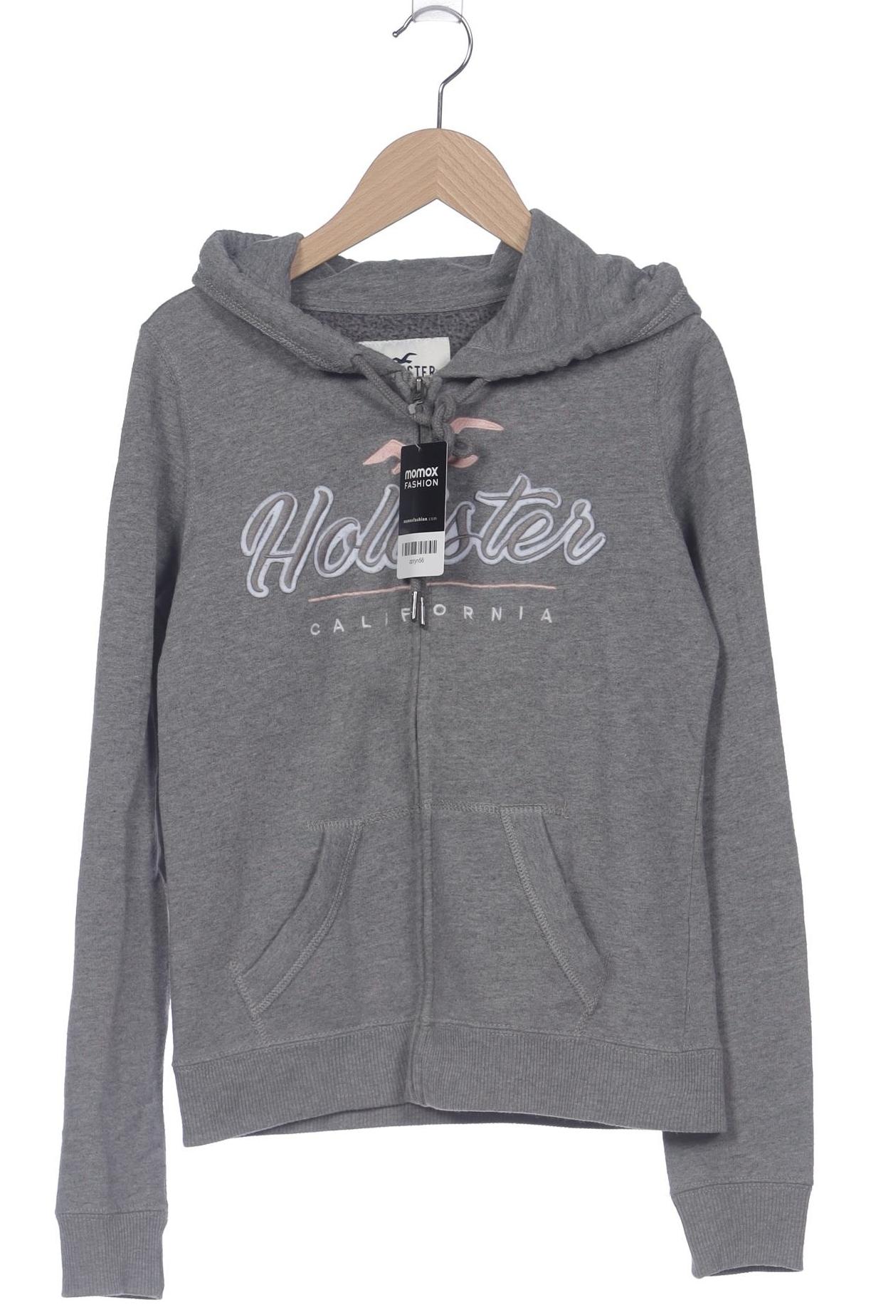

Hollister Damen Kapuzenpullover, grau, Gr. 34