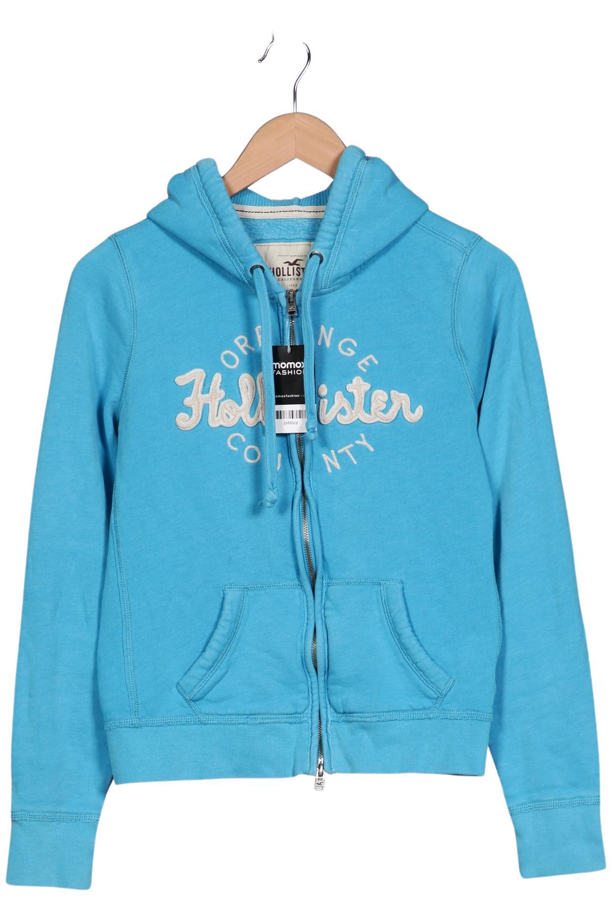 

Hollister Damen Kapuzenpullover, hellblau, Gr. 42