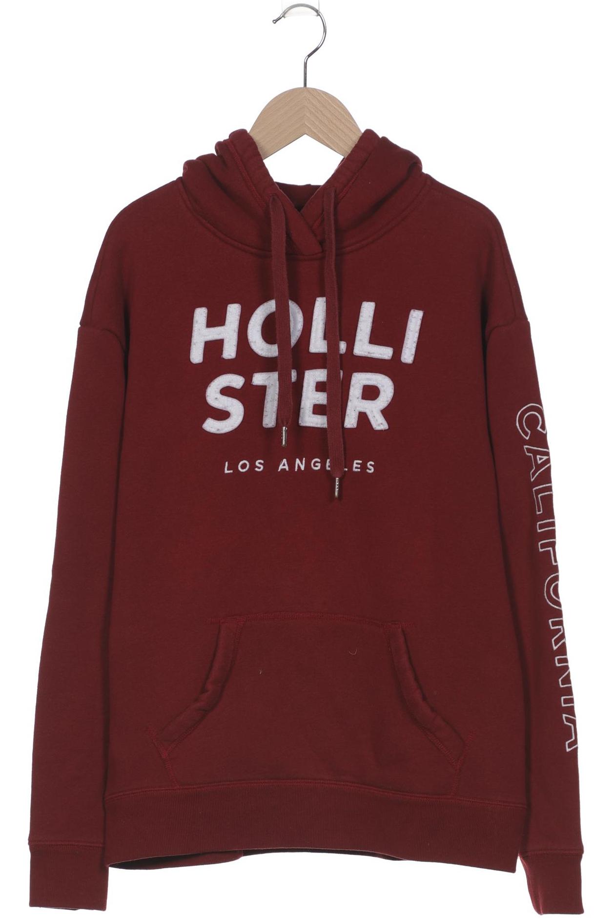 

Hollister Damen Kapuzenpullover, bordeaux, Gr. 36