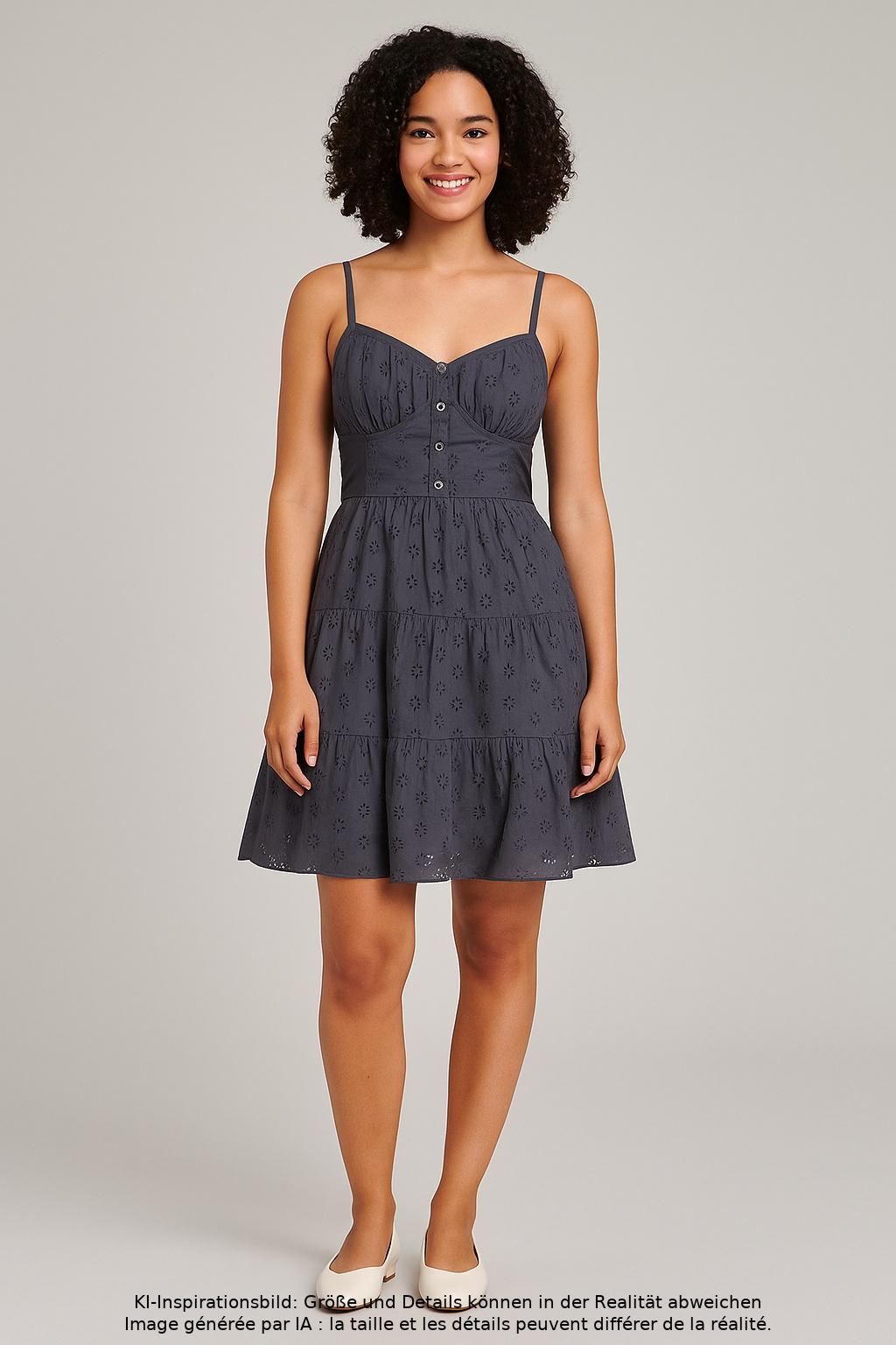 

Hollister Damen Kleid, grau, Gr. 36