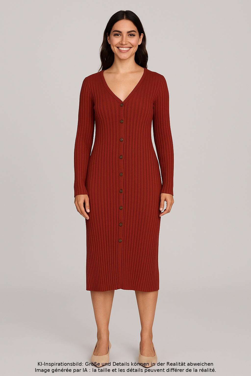 

Hollister Damen Kleid, rot, Gr. 36