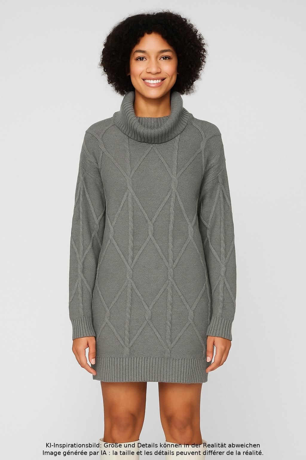 

Hollister Damen Kleid, grau, Gr. 36