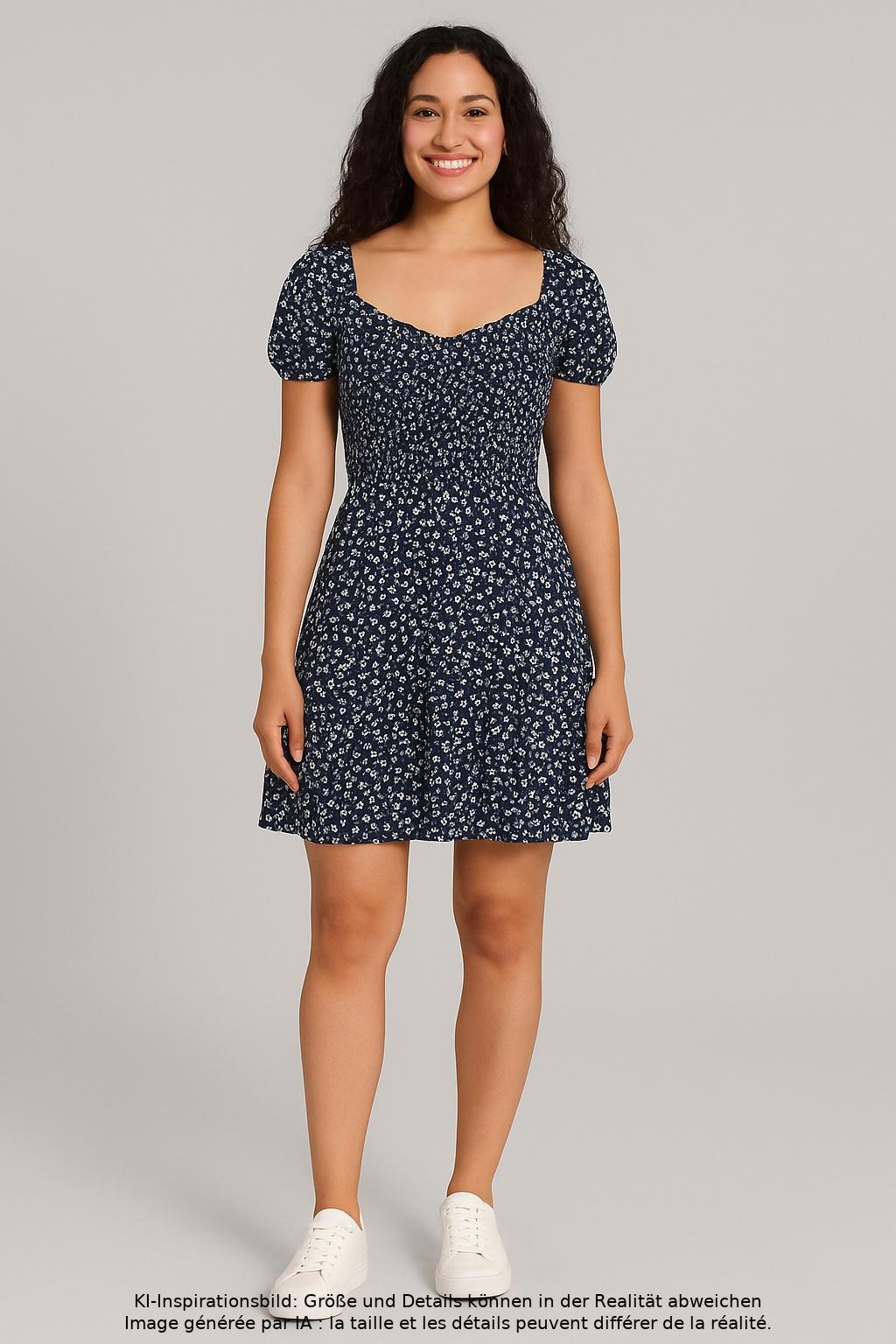 

Hollister Damen Kleid, marineblau, Gr. 36