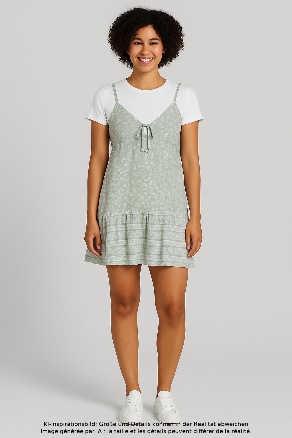 

Hollister Damen Kleid, mehrfarbig, Gr. 38