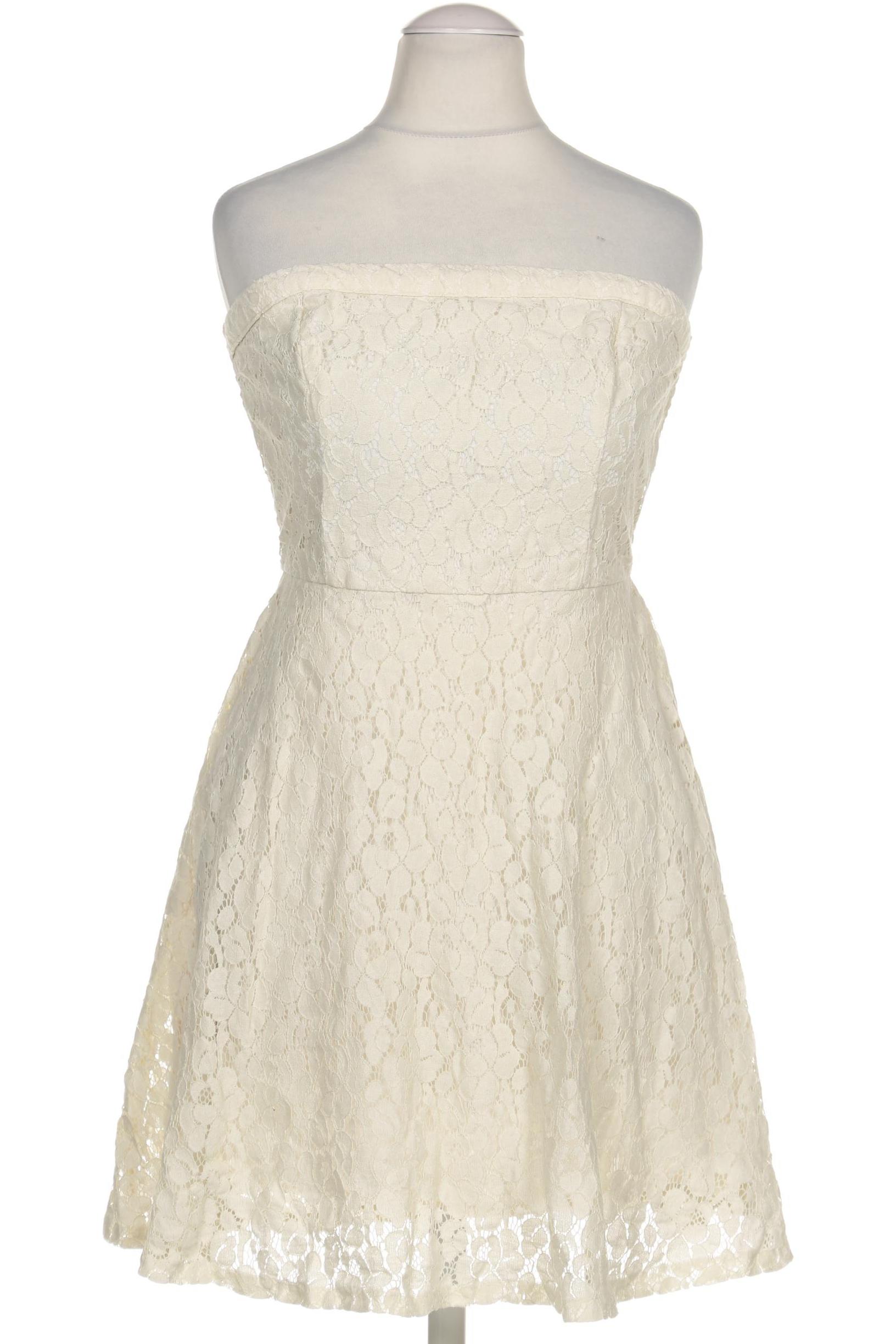 

Hollister Damen Kleid, cremeweiß, Gr. 36