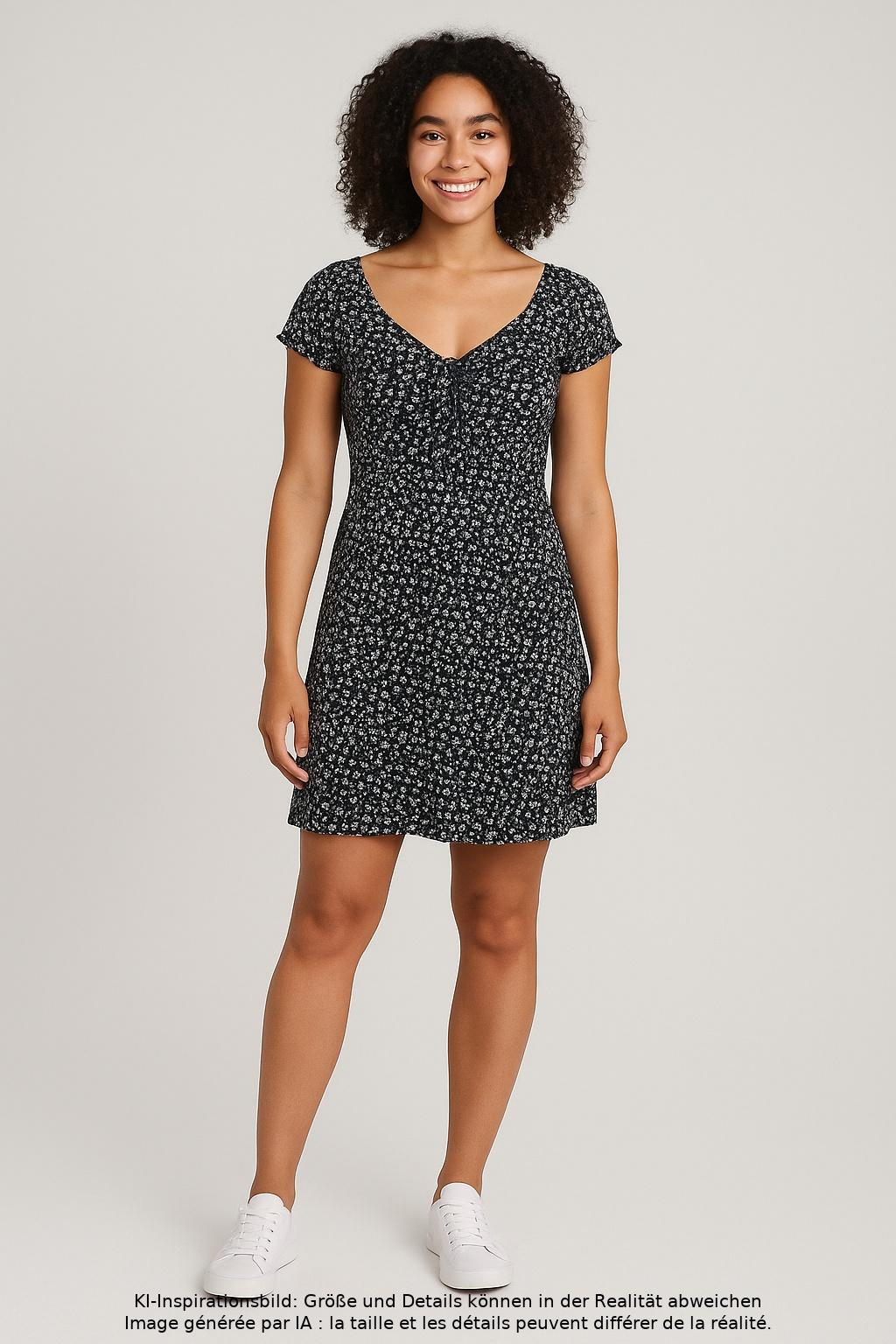 

Hollister Damen Kleid, marineblau, Gr. 36