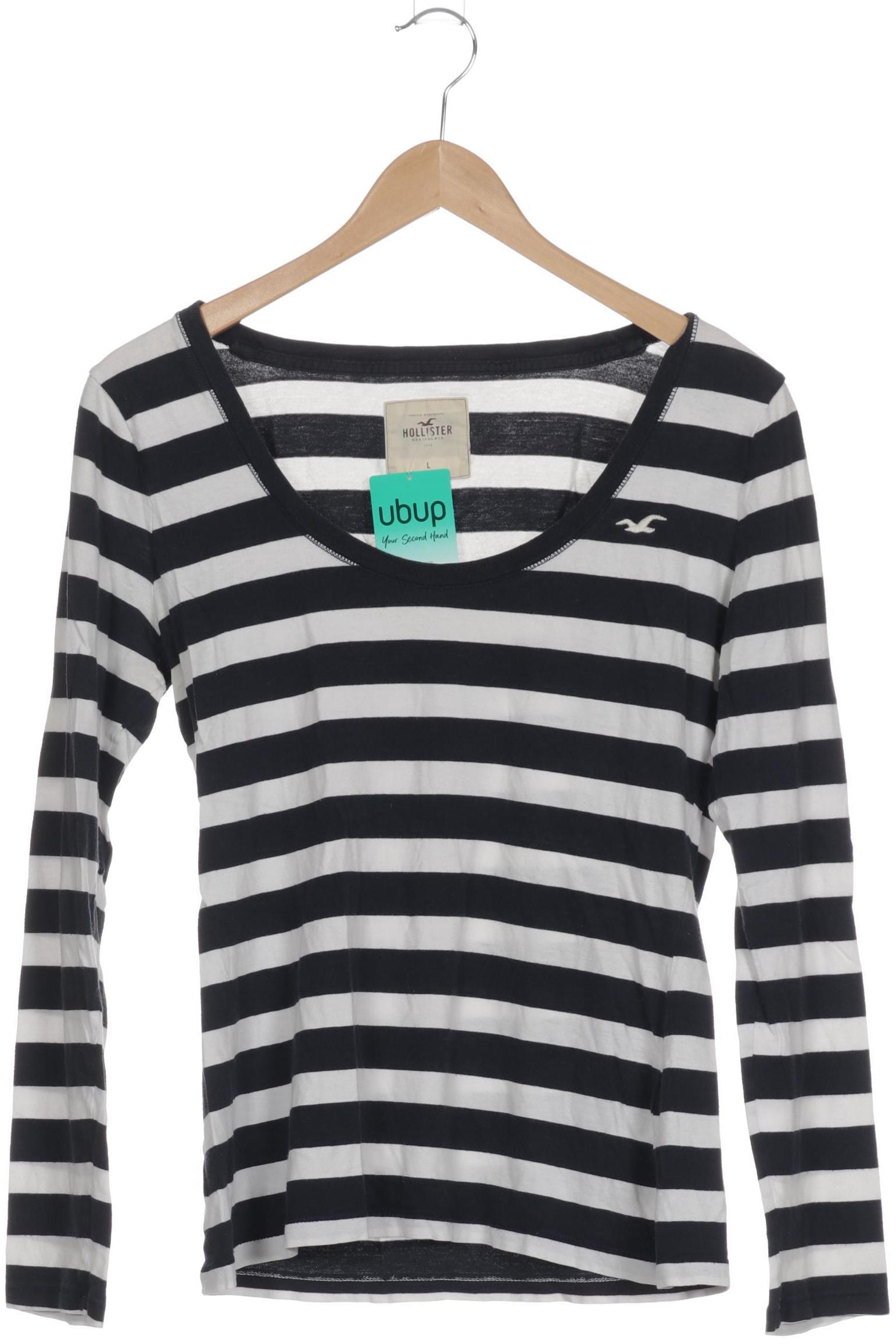 

Hollister Damen Langarmshirt, blau, Gr.