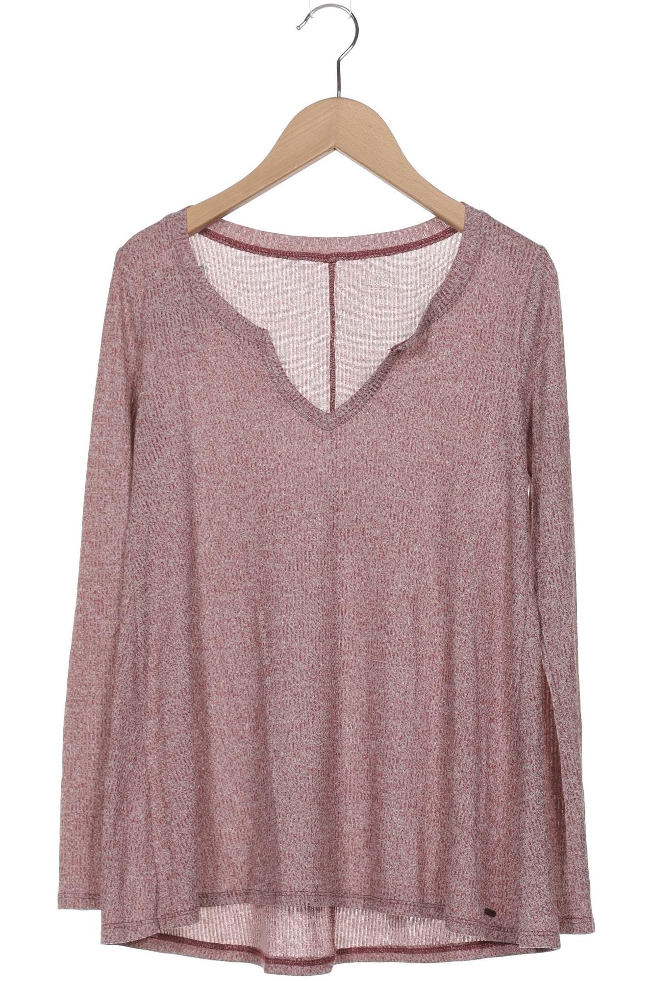 

Hollister Damen Langarmshirt, bordeaux, Gr. 34