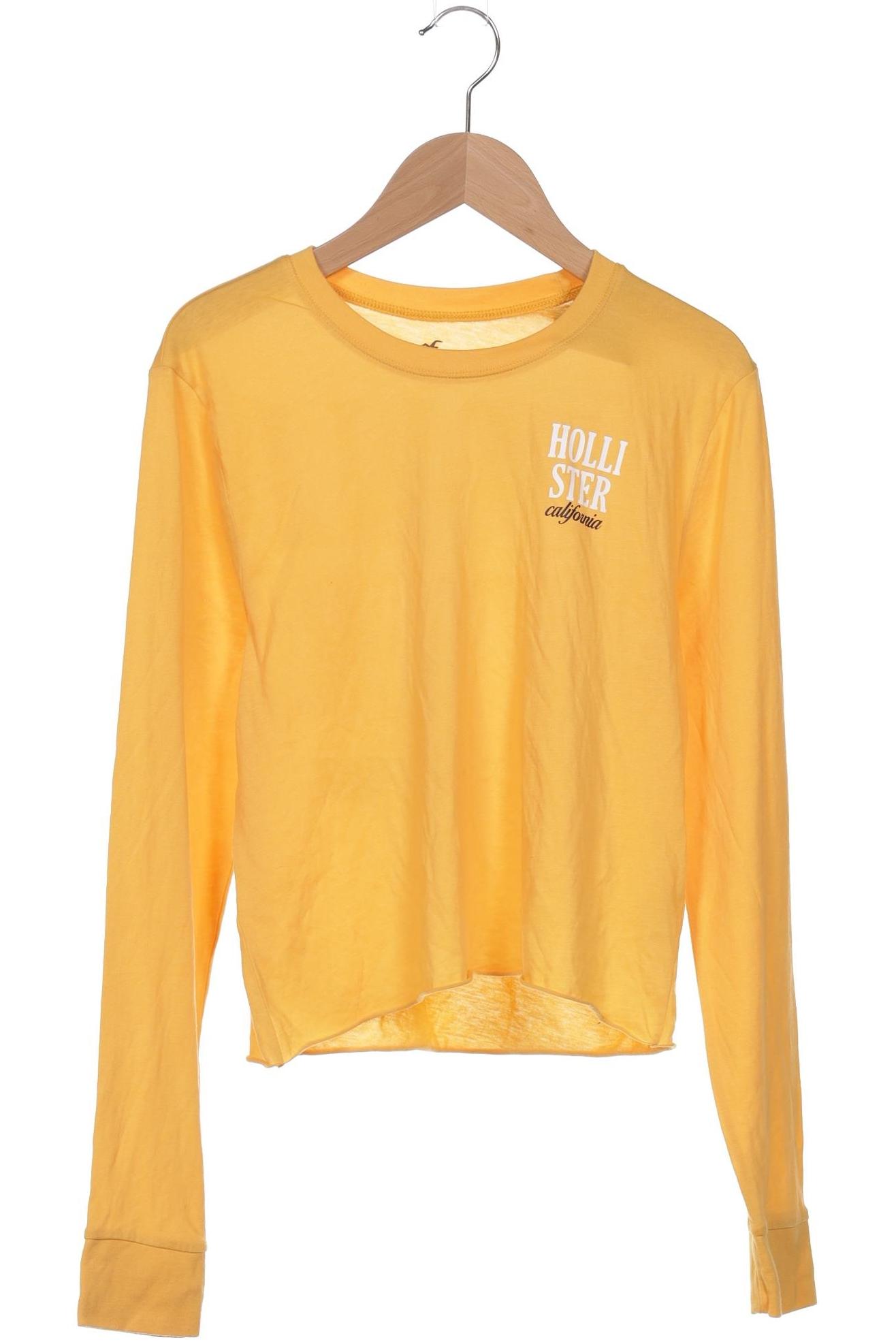 

Hollister Damen Langarmshirt, orange, Gr. 34