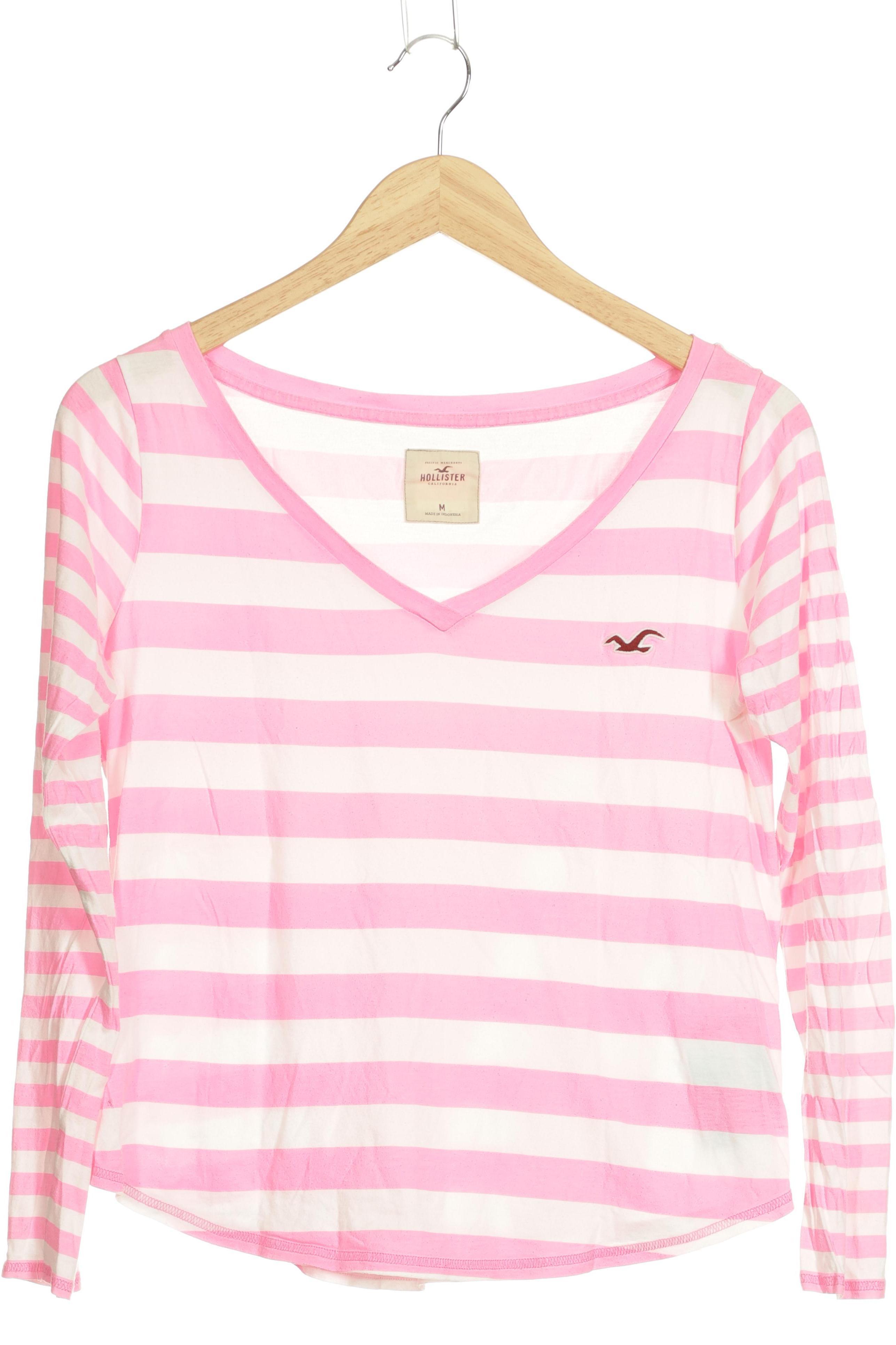 

Hollister Damen Langarmshirt, pink, Gr.