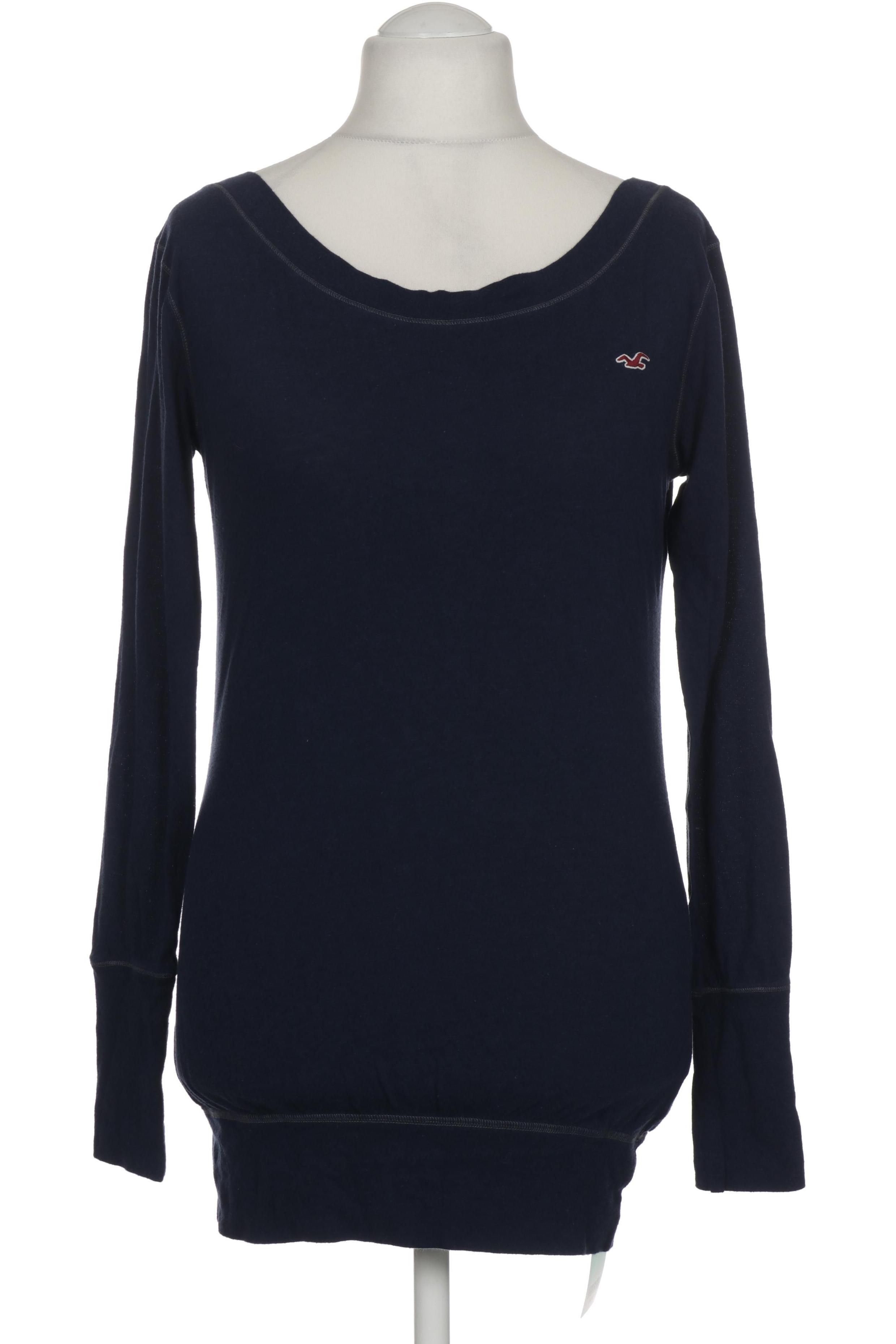 

Hollister Damen Langarmshirt, blau, Gr.