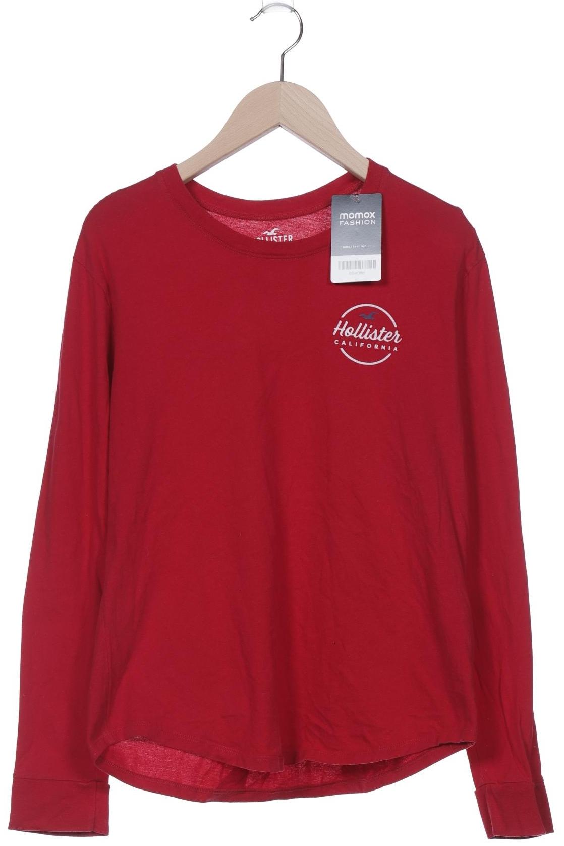 

Hollister Damen Langarmshirt, rot, Gr. 34