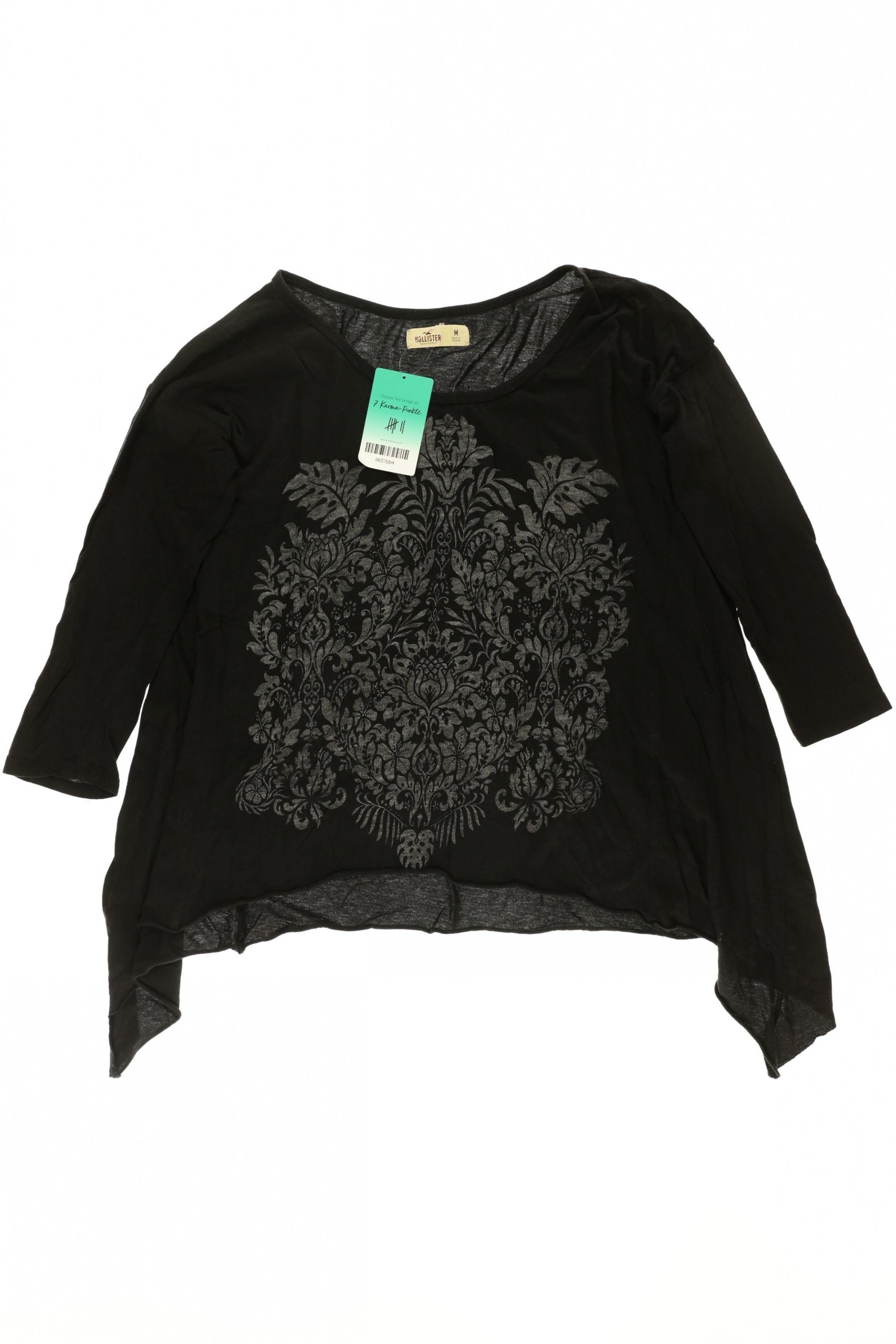 

Hollister Damen Langarmshirt, schwarz, Gr.