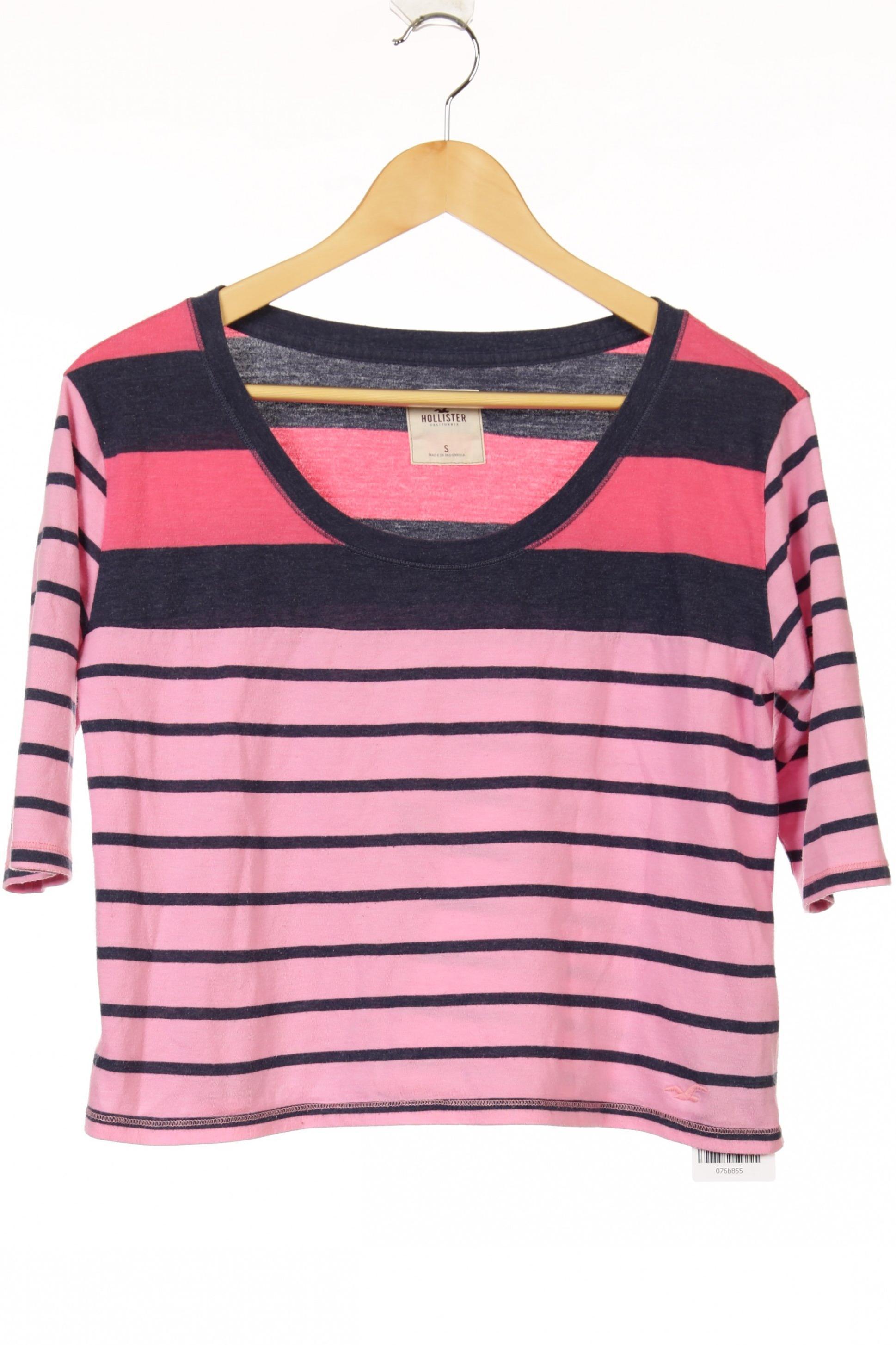 

Hollister Damen Langarmshirt, pink, Gr.