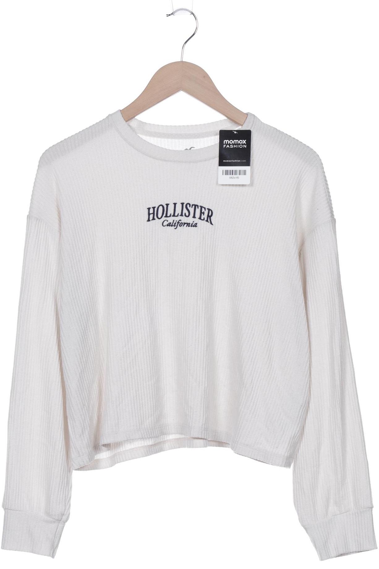 

Hollister Damen Langarmshirt, cremeweiß, Gr. 38