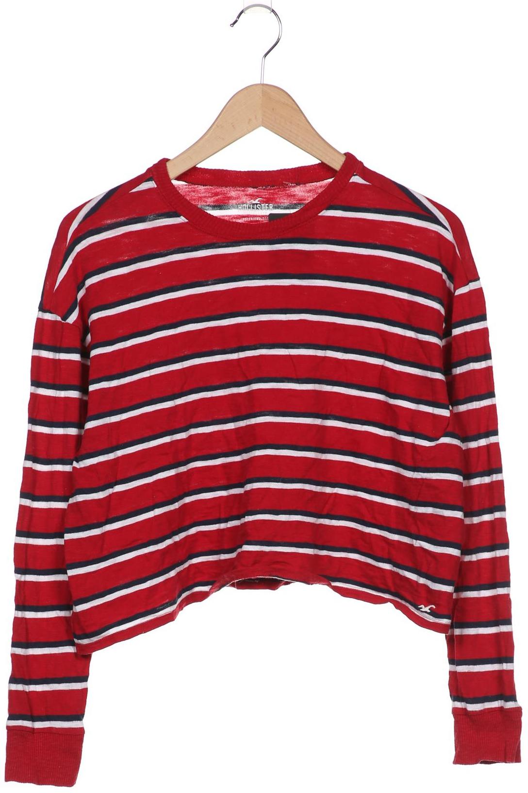 

Hollister Damen Langarmshirt, rot