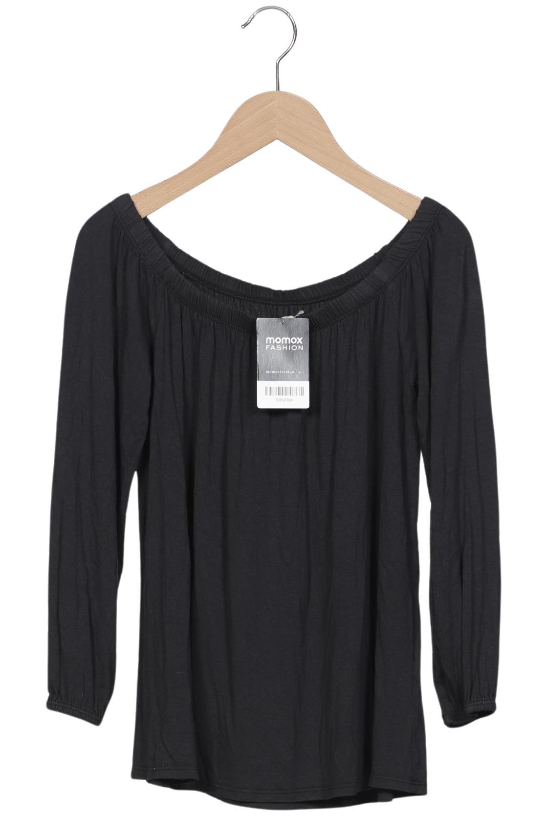 

Hollister Damen Langarmshirt, schwarz, Gr. 36