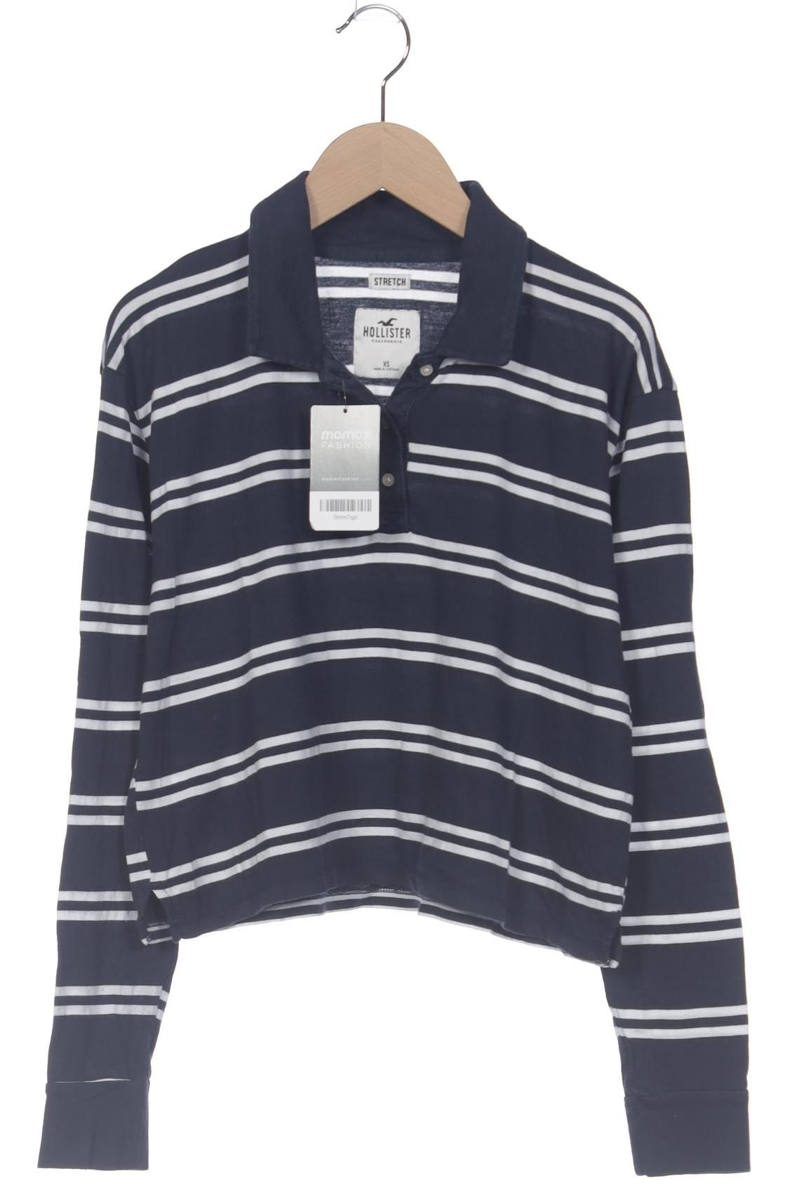 

Hollister Damen Langarmshirt, marineblau, Gr. 34