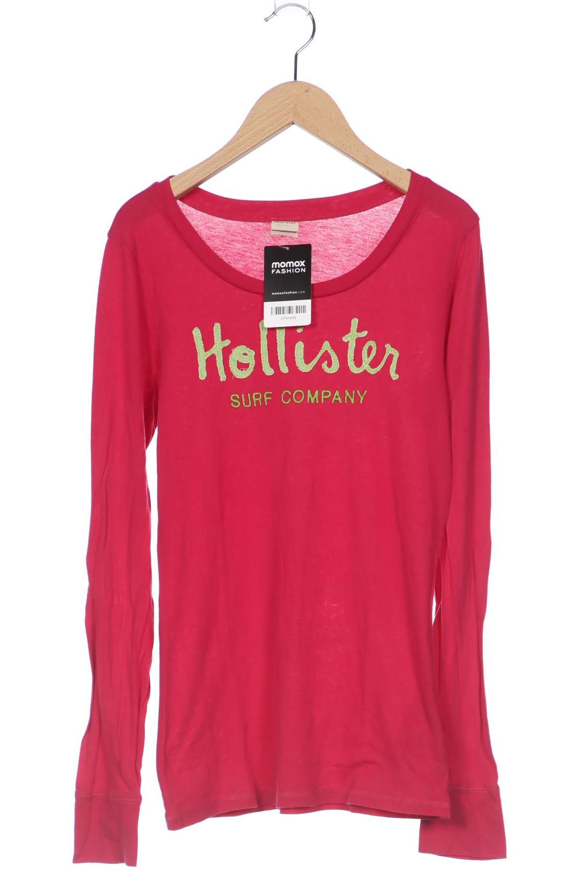 

Hollister Damen Langarmshirt, pink, Gr. 38