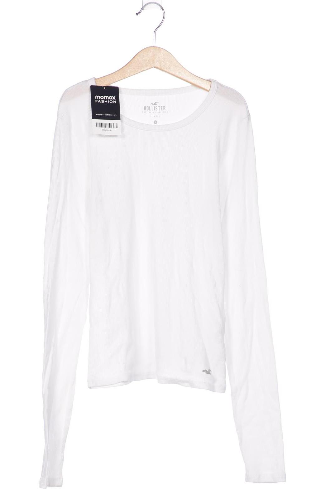

Hollister Damen Langarmshirt, weiß, Gr. 38