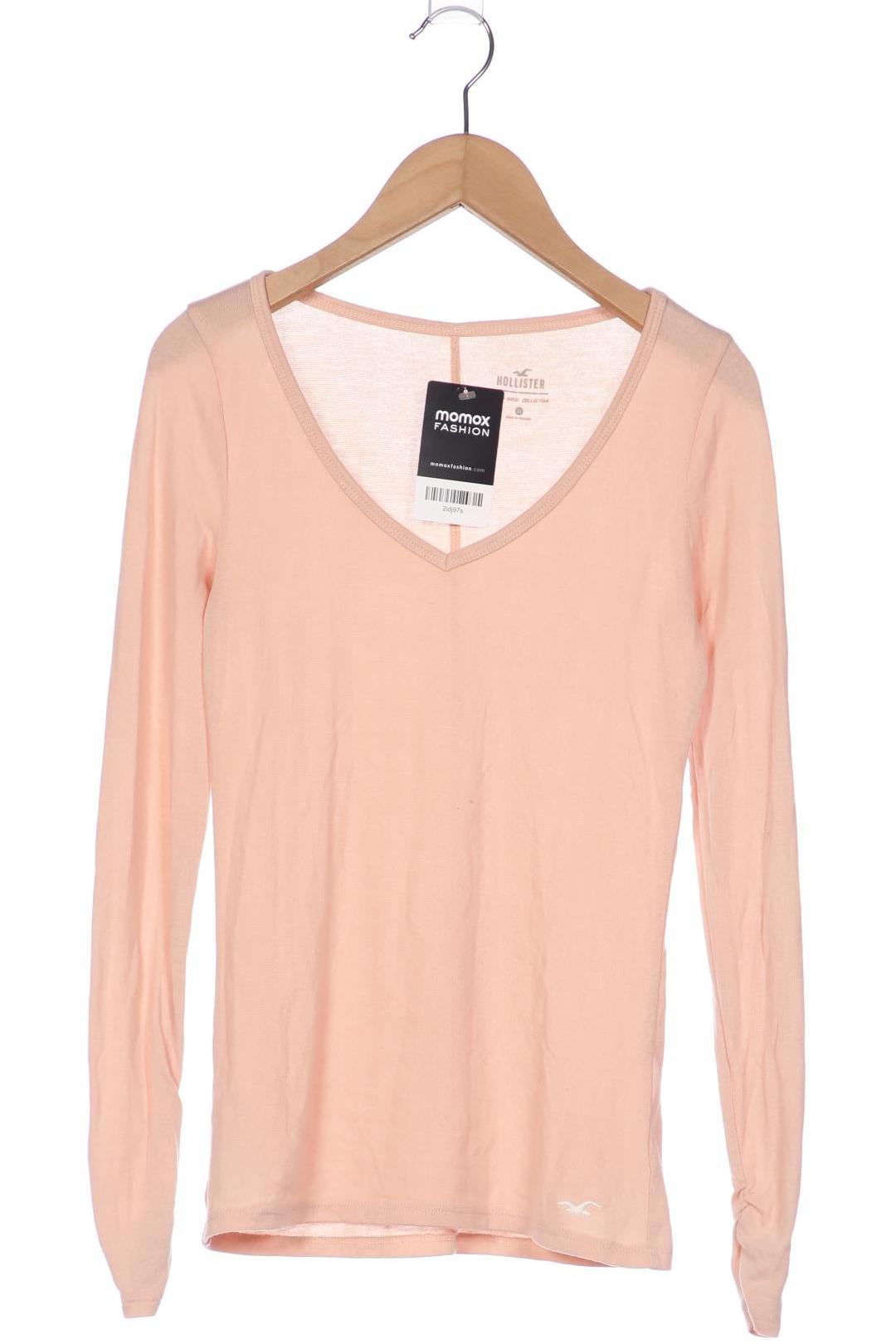 

Hollister Damen Langarmshirt, beige, Gr. 34