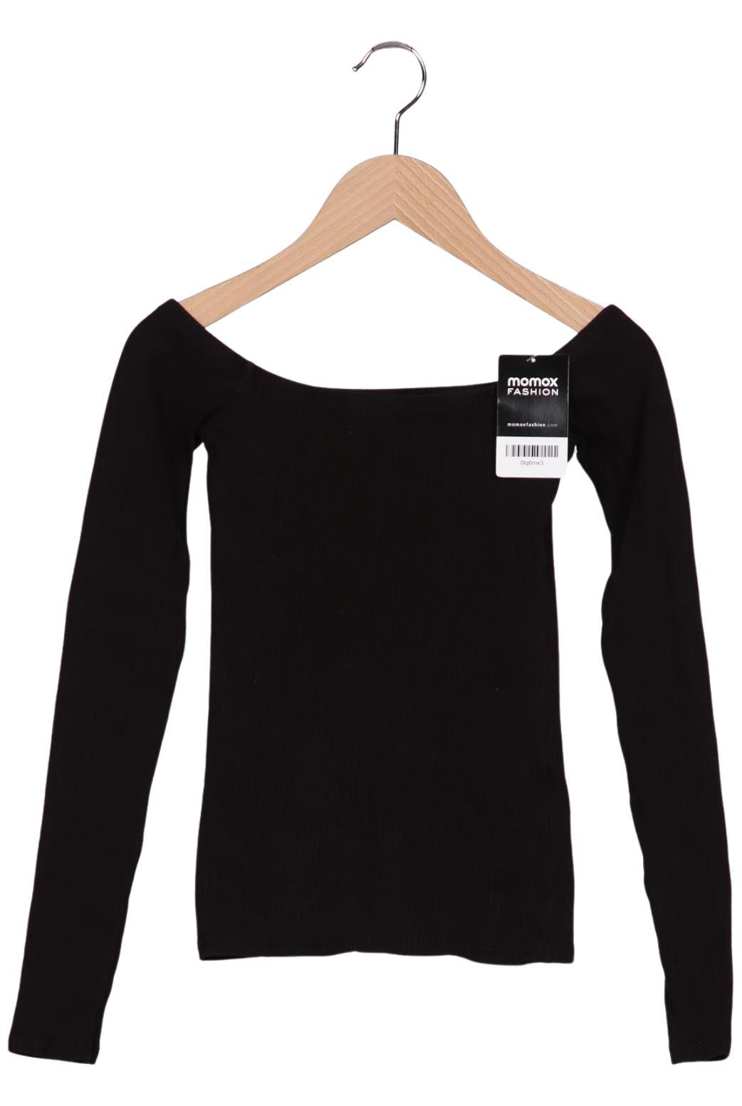 

Hollister Damen Langarmshirt, schwarz, Gr. 34