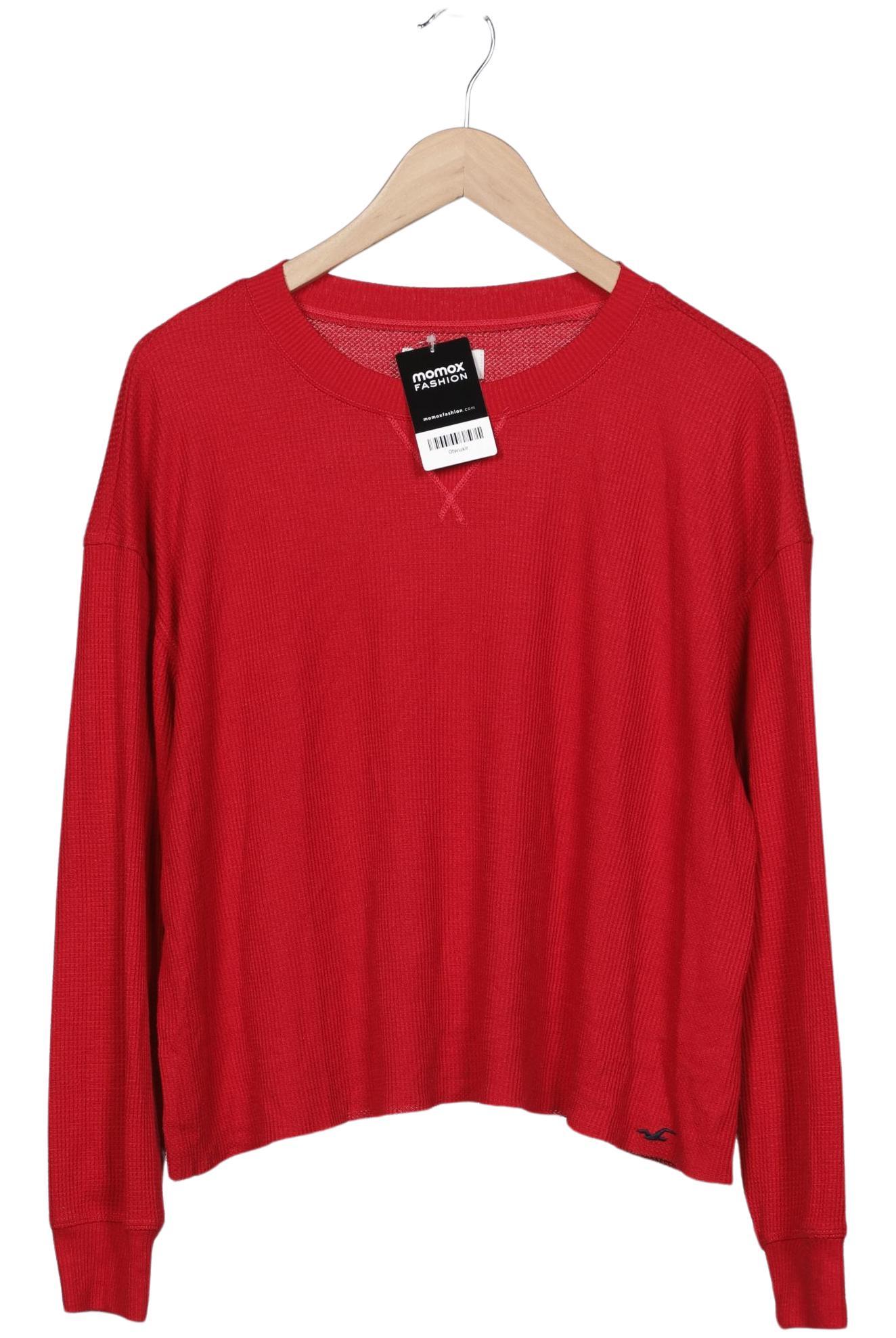 

Hollister Damen Langarmshirt, rot, Gr. 38